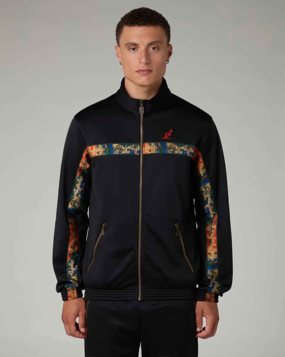 australian-nebula-tape-track-jacket-giacca-acetate-nera image 1