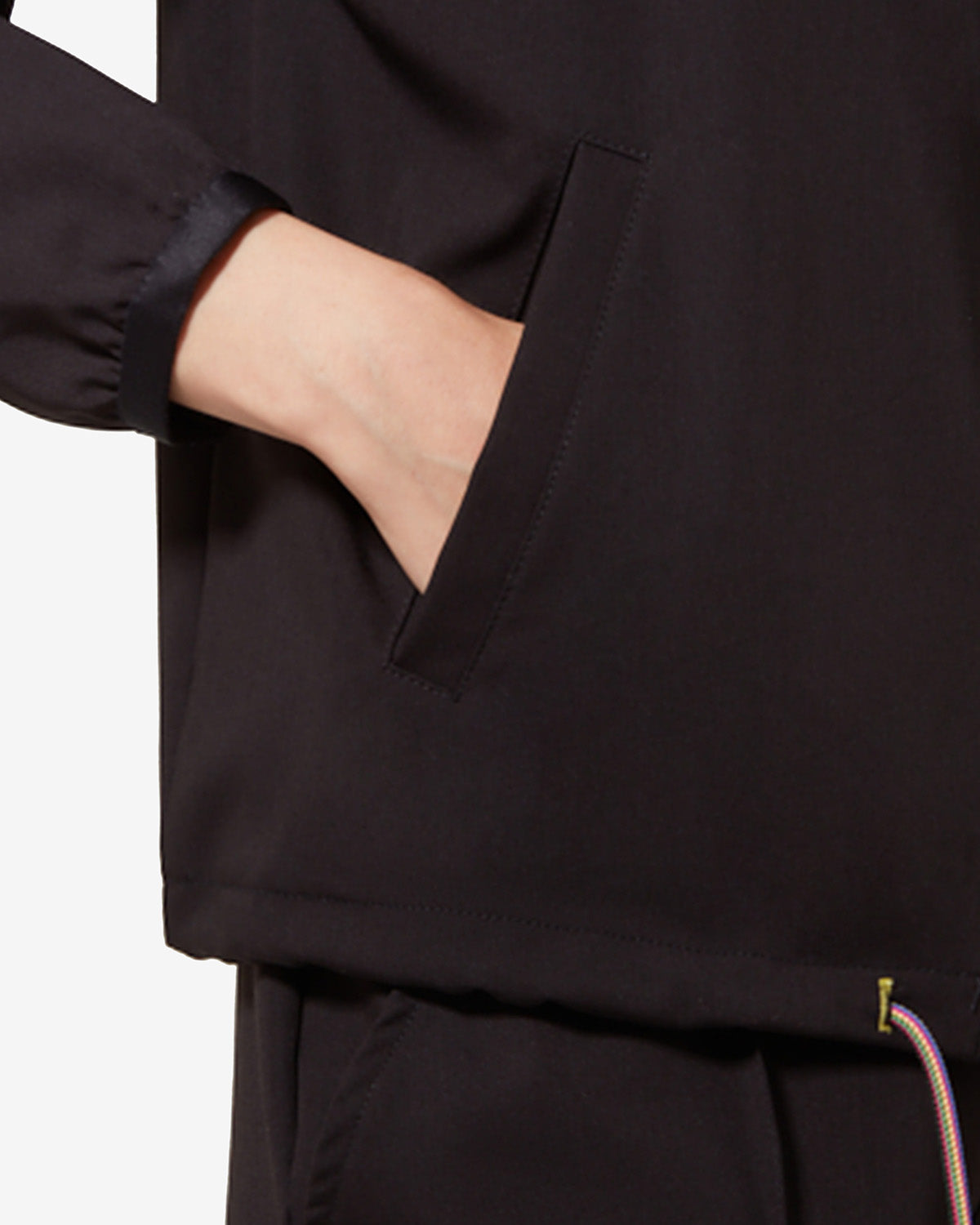 australian-shade-tracksuit-tuta-sportiva-nera-con-logo-olografico image 5