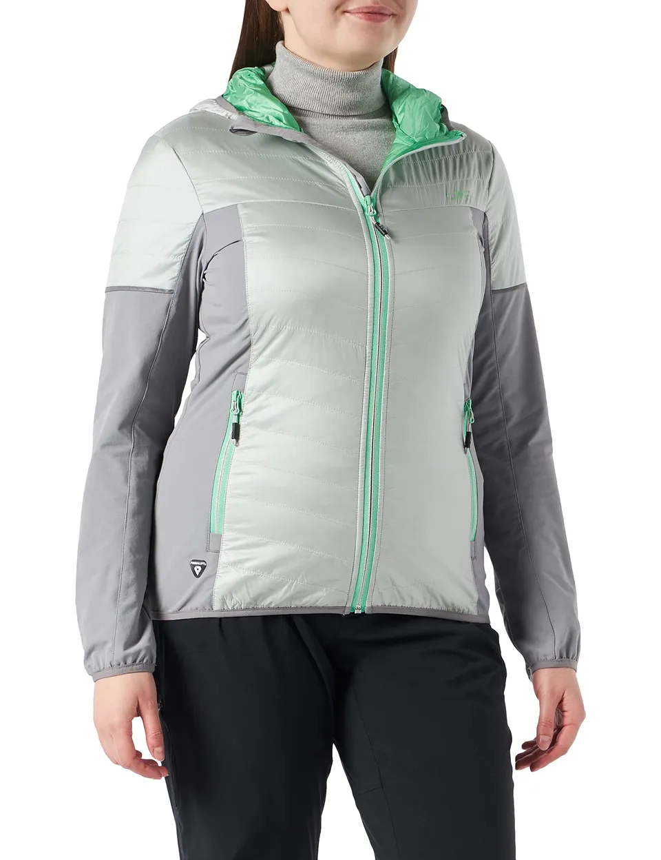 cmp-rigel-giacca-ripstop-donna-con-cappuccio-fisso image 1