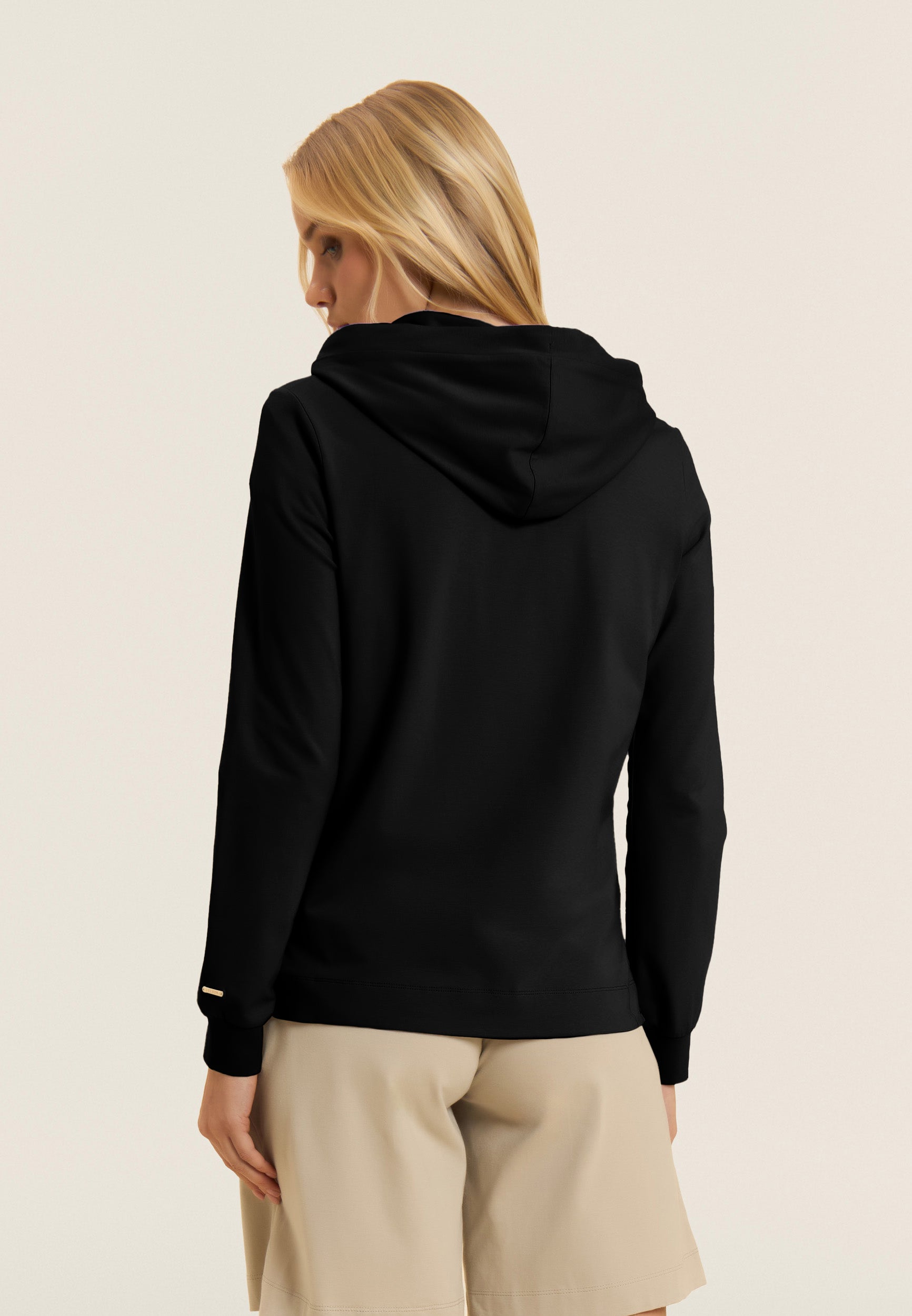 freddy-felpa-con-cappuccio-zip-e-spacchi-animalier image 3