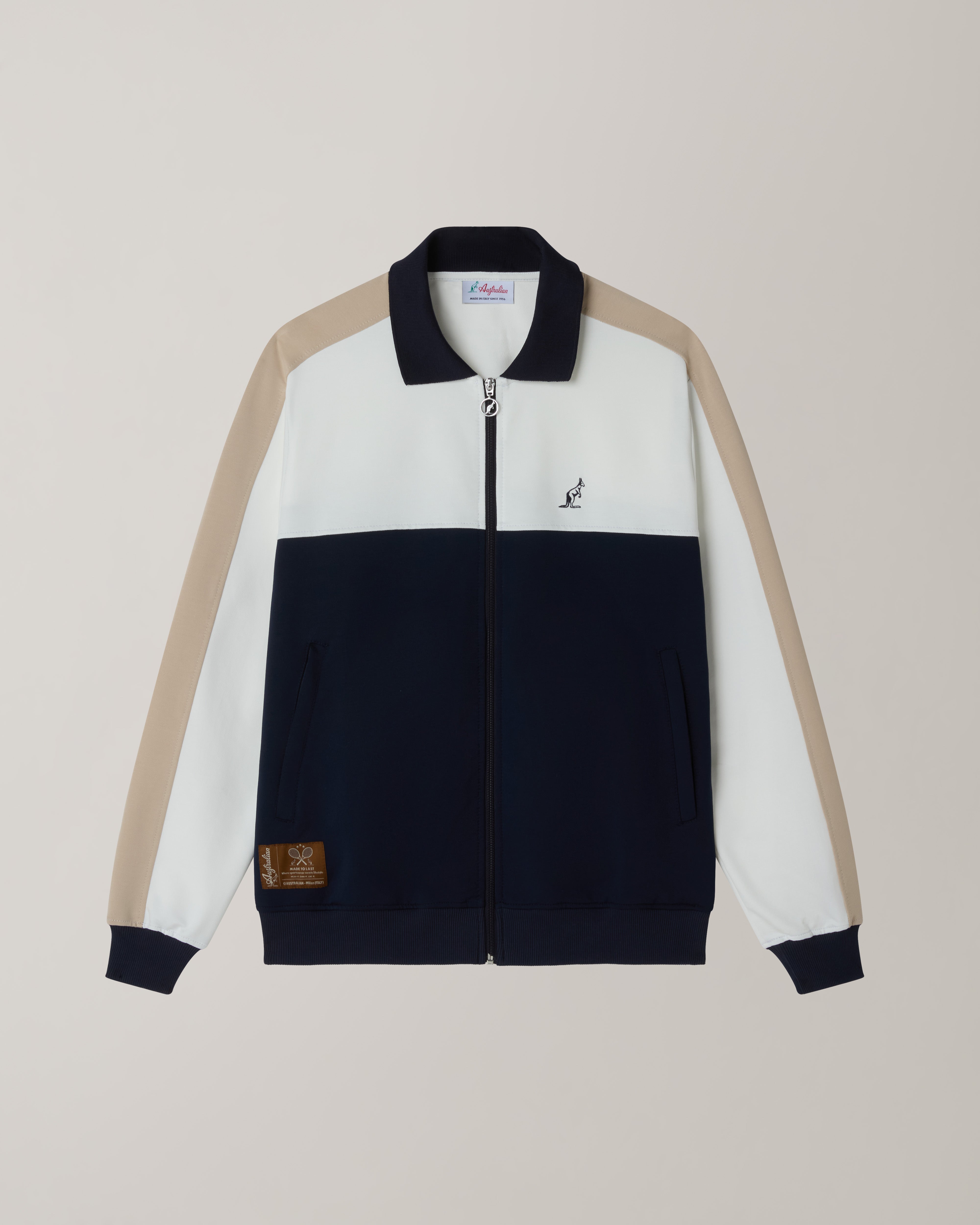 australian-doric-club-track-jacket-felpa-cotone-eclipse-blue image 6