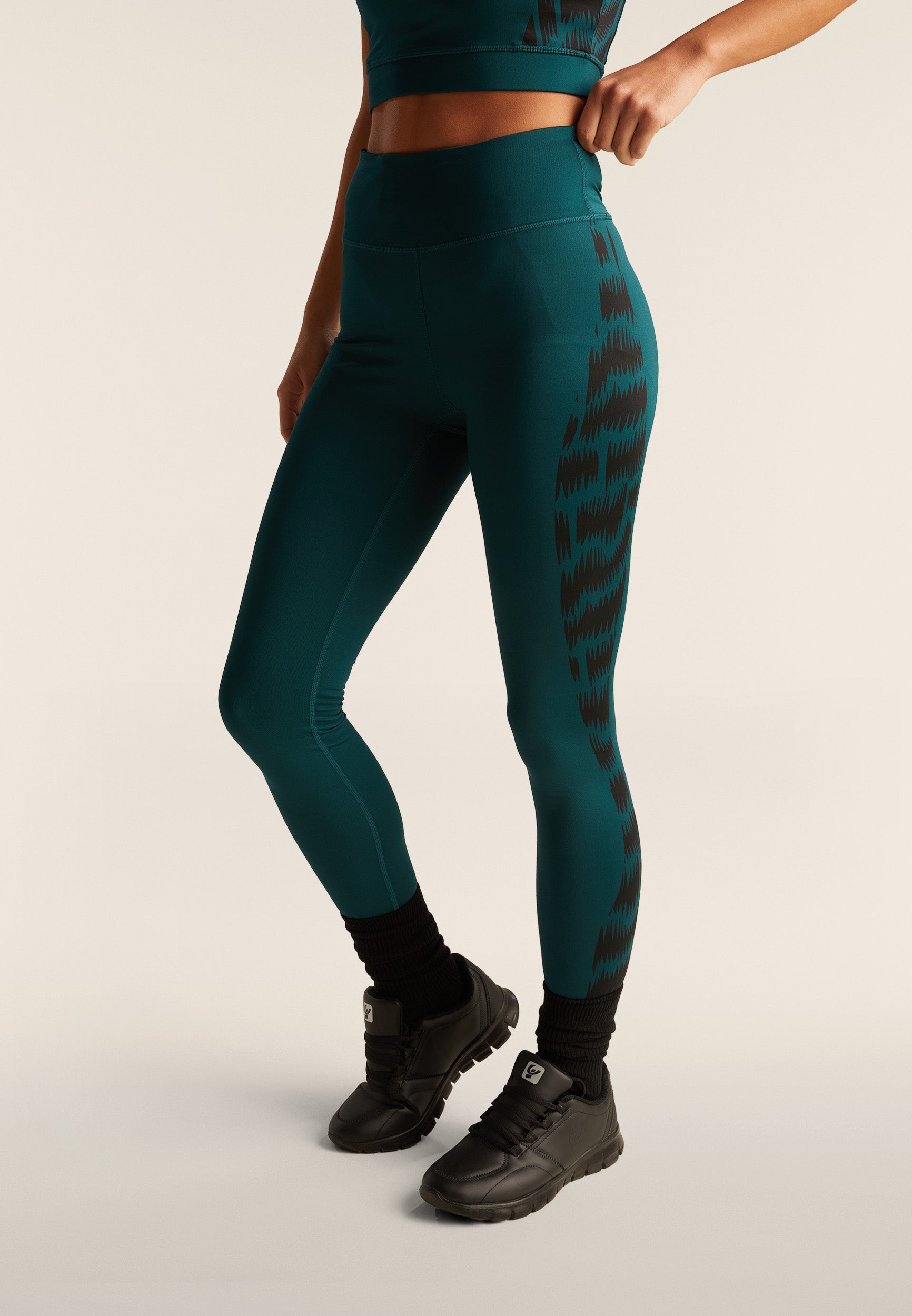 freddy-leggings-7-8-vita-alta-d-i-w-o-con-inserto-maculato image 1