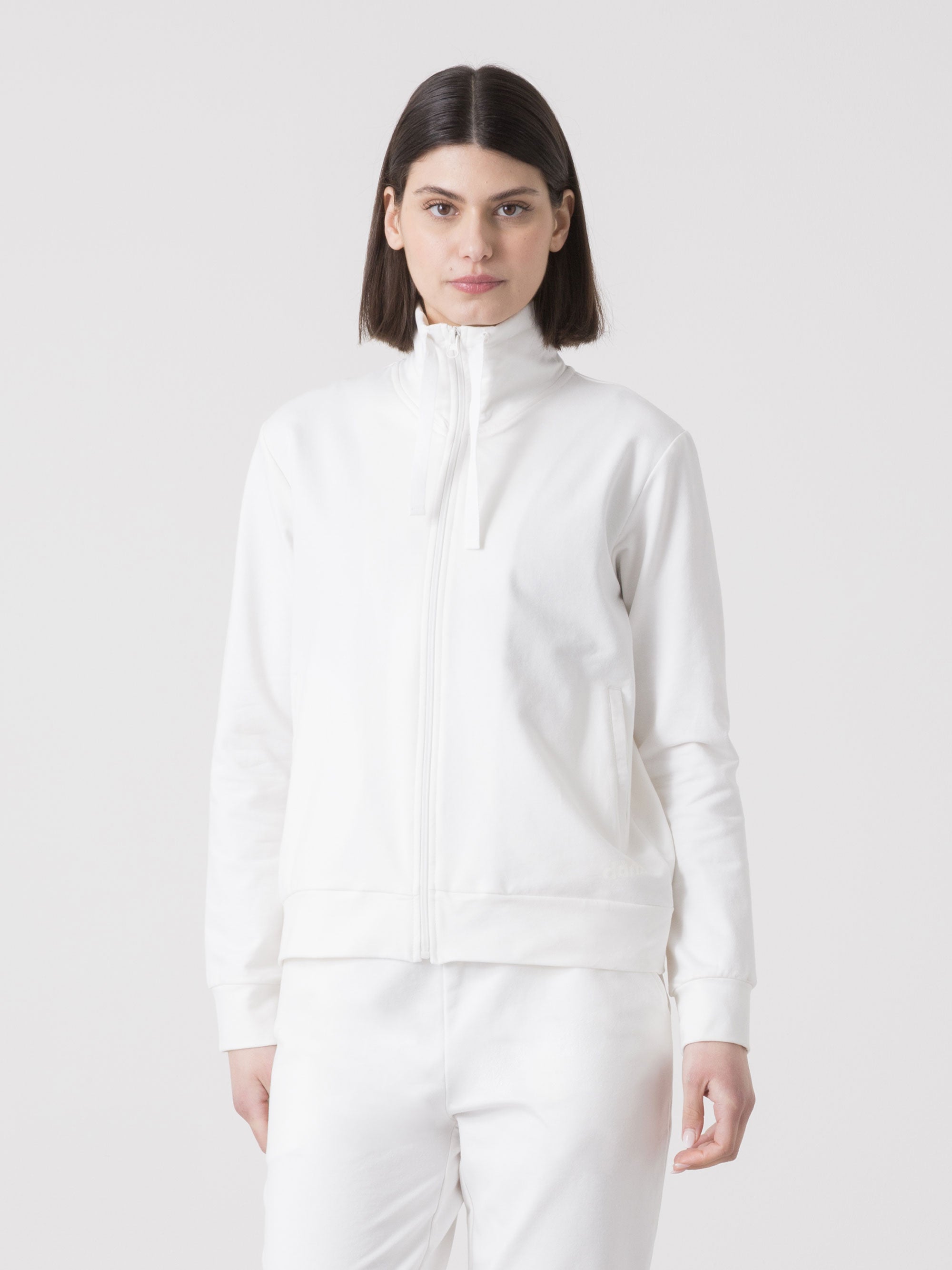 dimensione-danza-felpa-full-zip-con-collo-alto-regolabile-felpa-donna image 6