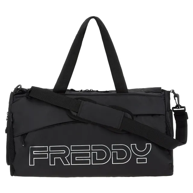 freddy-borsone-da-palestra-in-nylon-con-maxi-stampa-freddy-argento image 1