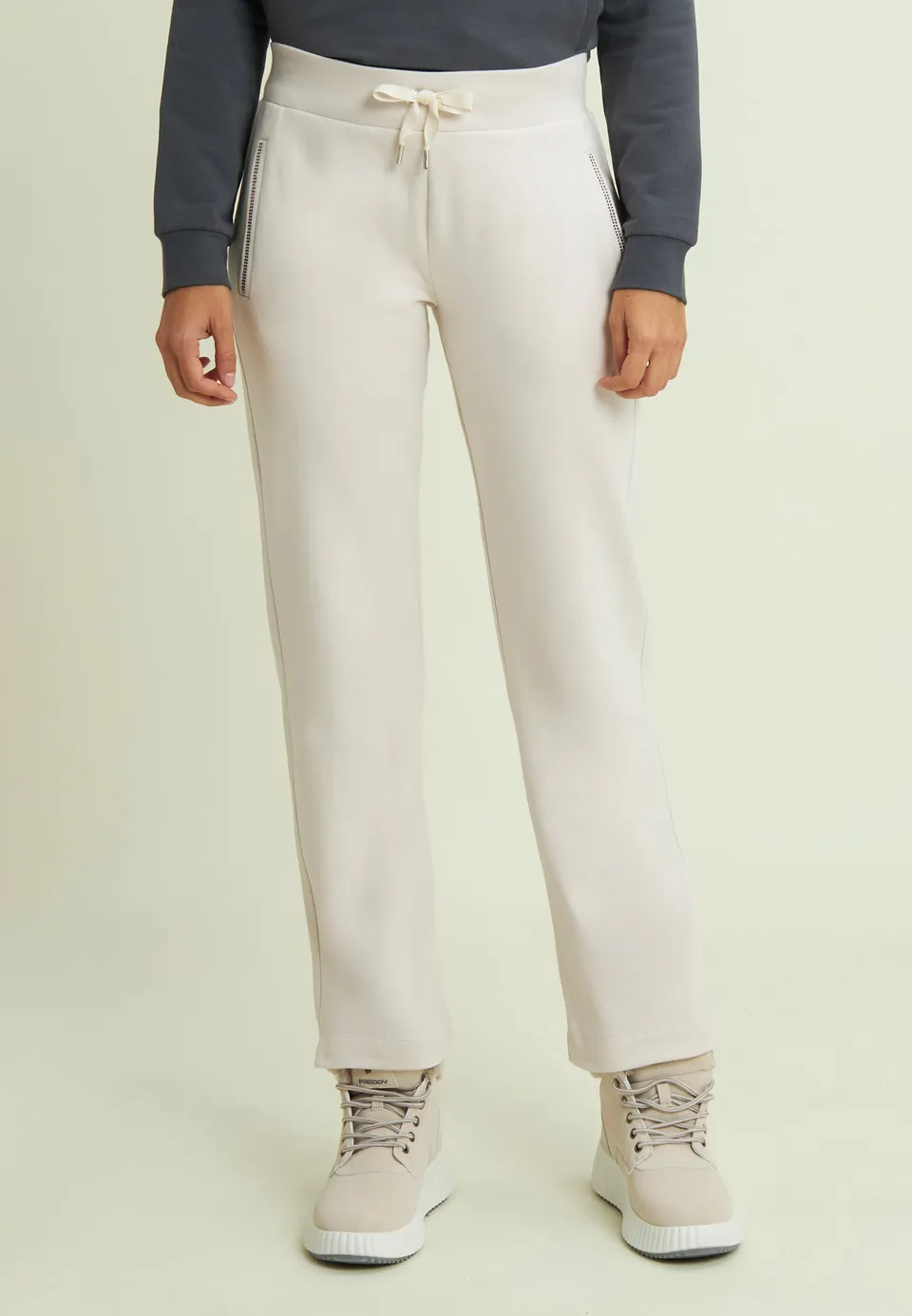freddy-pantaloni-sportivi-donna-gamba-dritta-con-dettagli-luminosi image 1