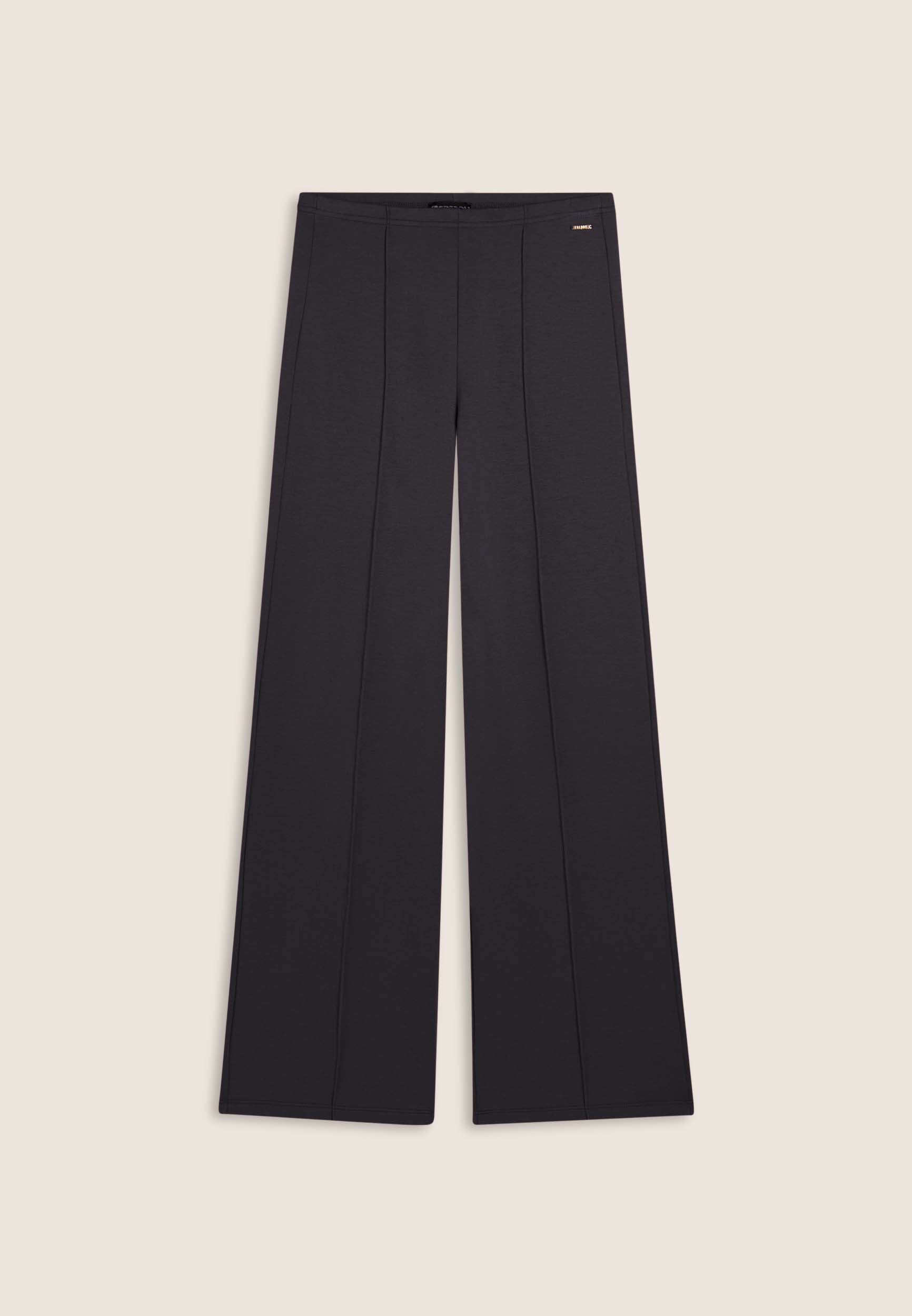 freddy-pantaloni-donna-wide-leg-vita-regular-con-cucitura-centrale image 8