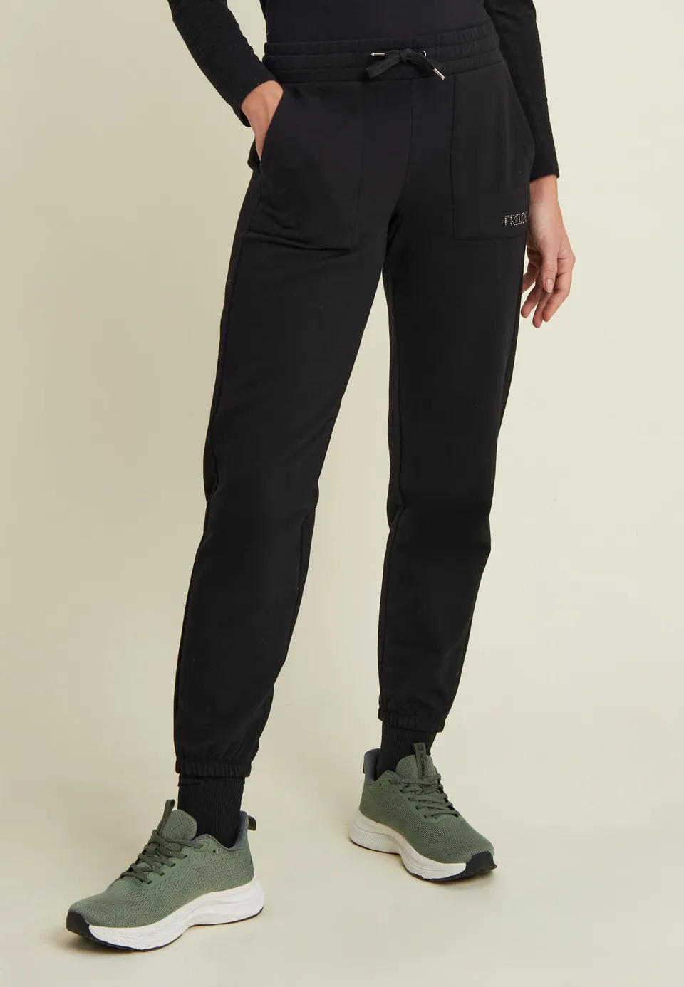 freddy-pantaloni-felpa-regular-con-fondo-elasticizzato-e-tasche image 1