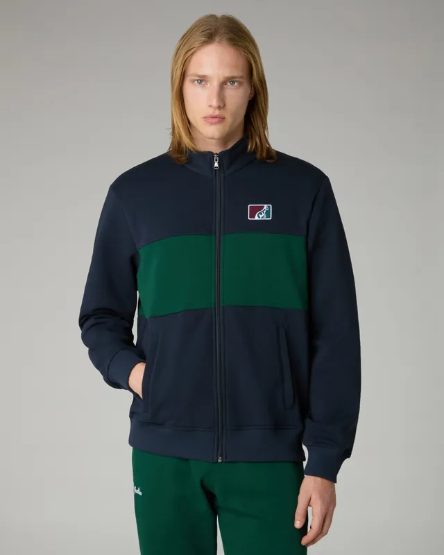 australian-posh-fleece-track-jacket-giacca-felpa-blu-navy image 1