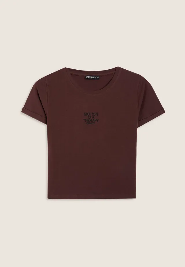 freddy-t-shirt-slim-donna-motion-is-a-therapy-jersey-stretch image 1