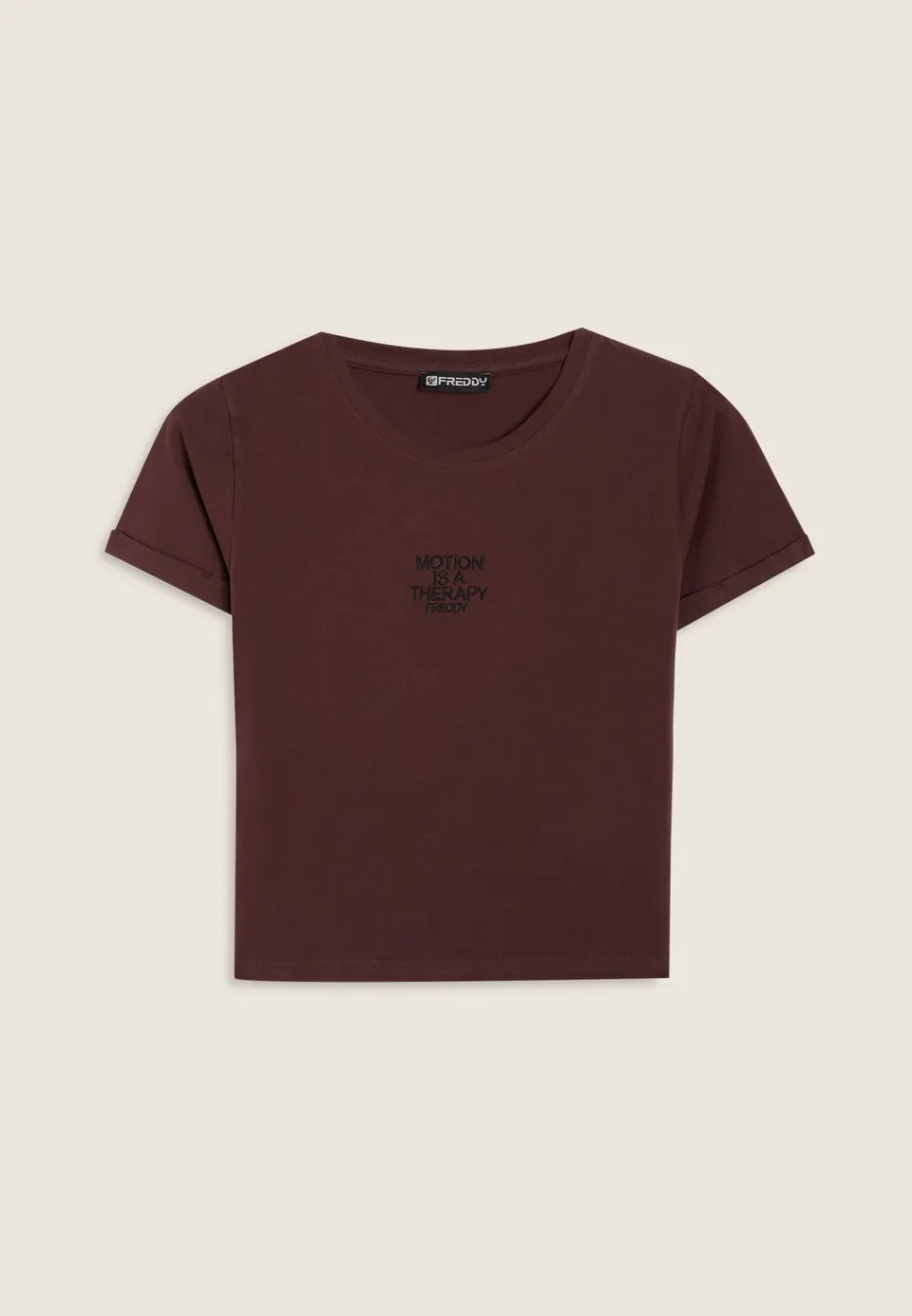 freddy-t-shirt-slim-donna-motion-is-a-therapy-jersey-stretch image 1