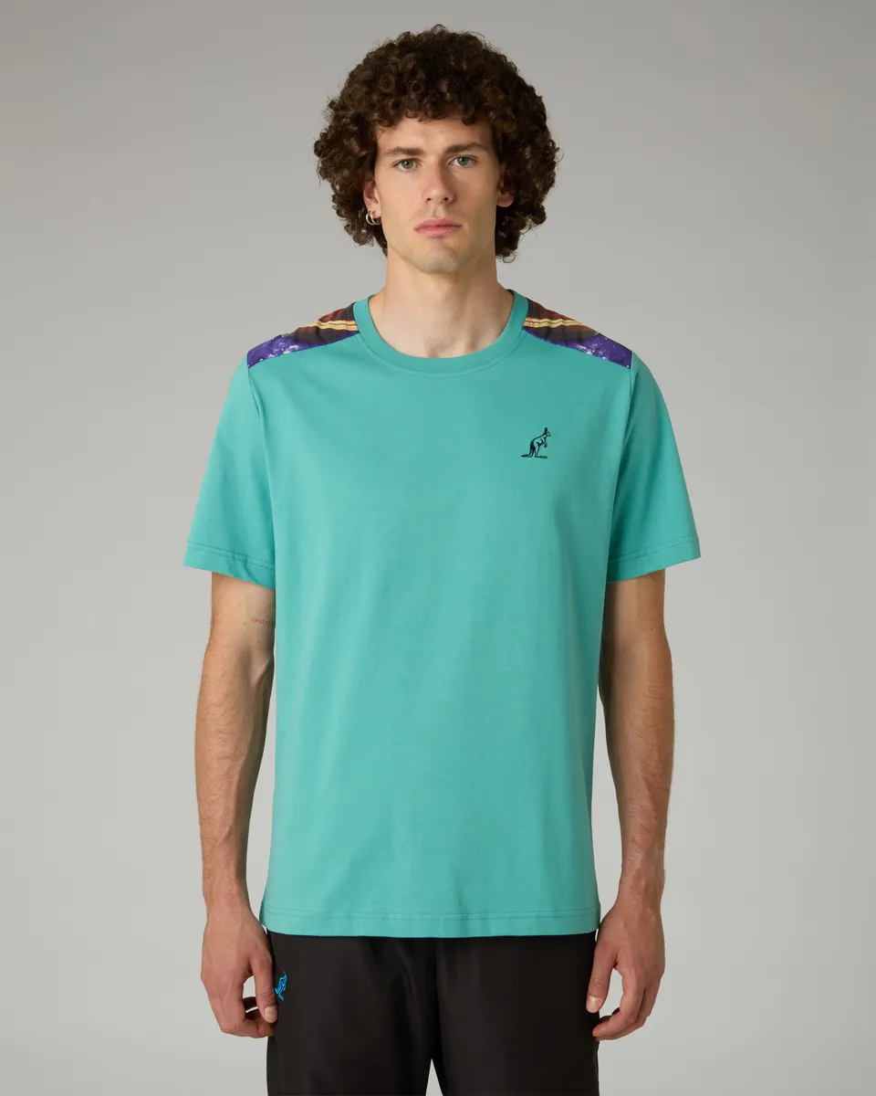 australian-lost-cotton-t-shirt-t-shirt-cotone-con-inserti-smash image 1