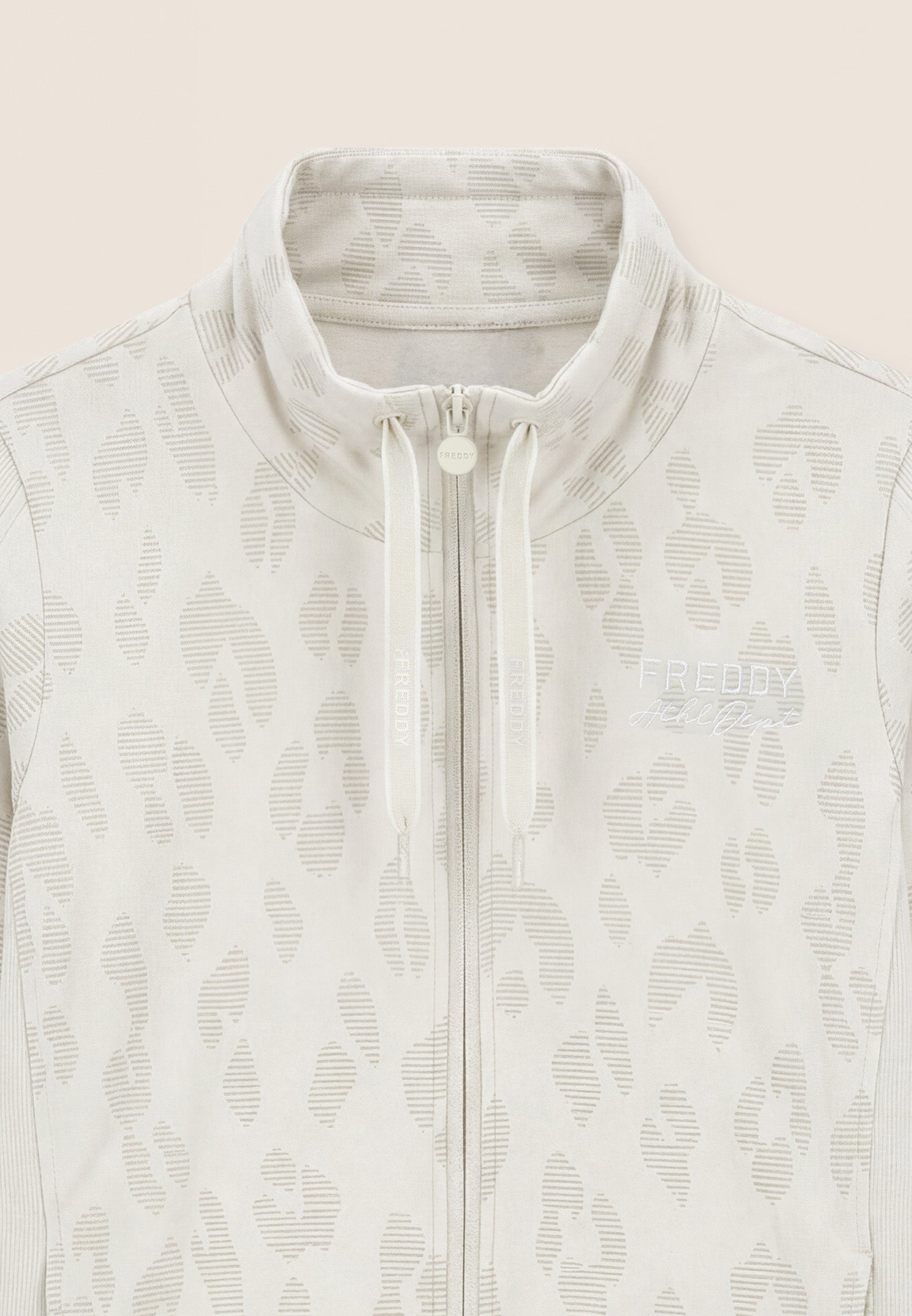 freddy-felpa-donna-stampa-leopardata-con-zip-e-collo-alto image 3
