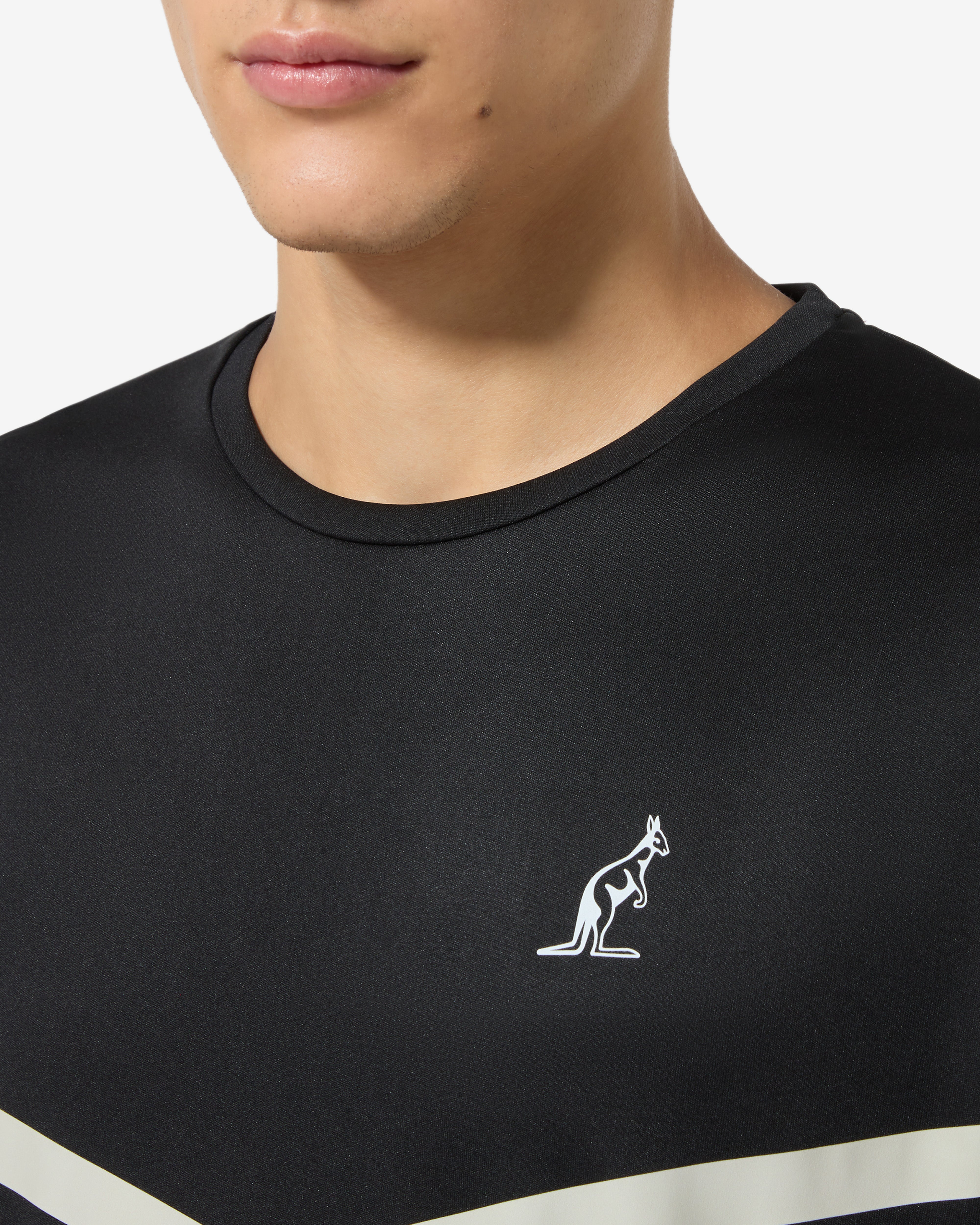 australian-tennis-crew-ace-t-shirt-maglia-tecnica-nero image 4