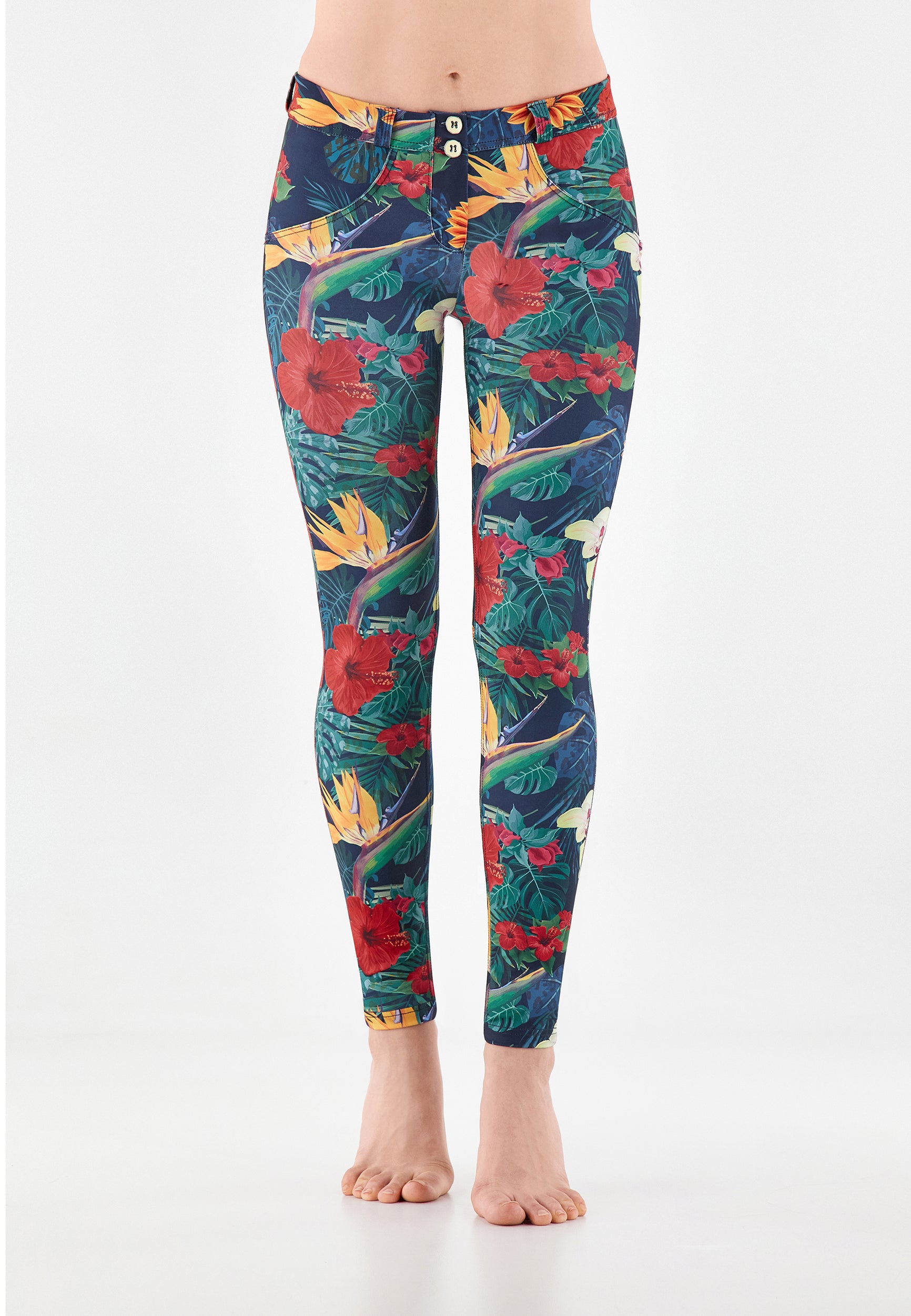freddy-pantaloni-push-up-wr-up-tessuto-traspirante-ecologico-floreale image 7