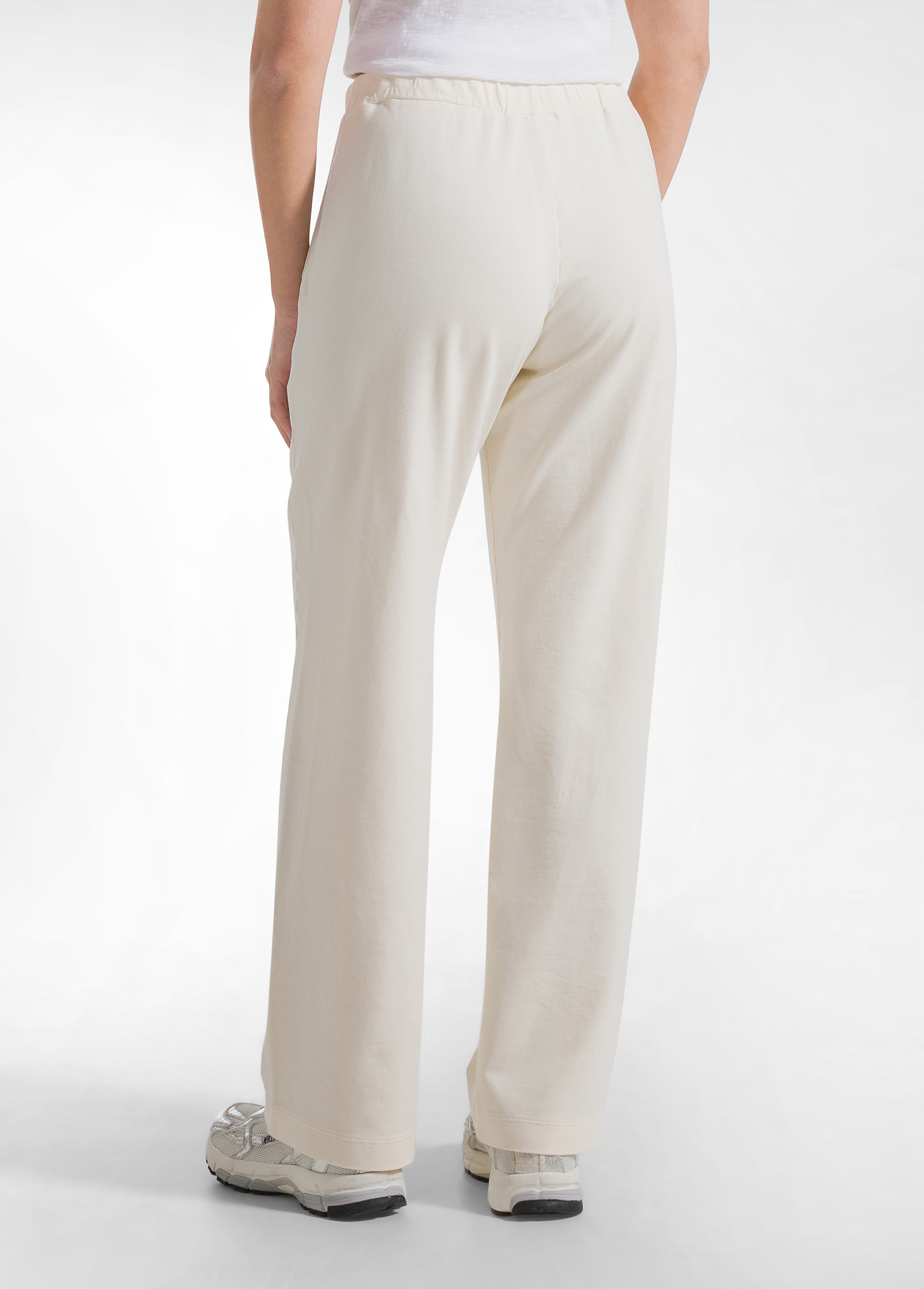 deha-pantalone-felpa-organica-bianco-200-g image 3