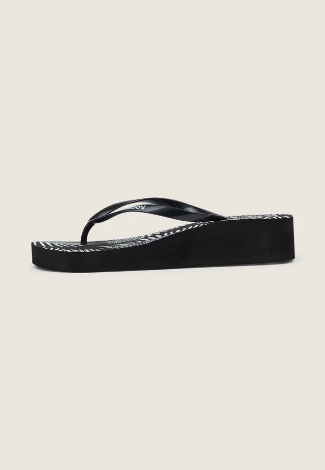 freddy-infradito-platform-donna-con-stampa-tropicale-e-loghi image 1