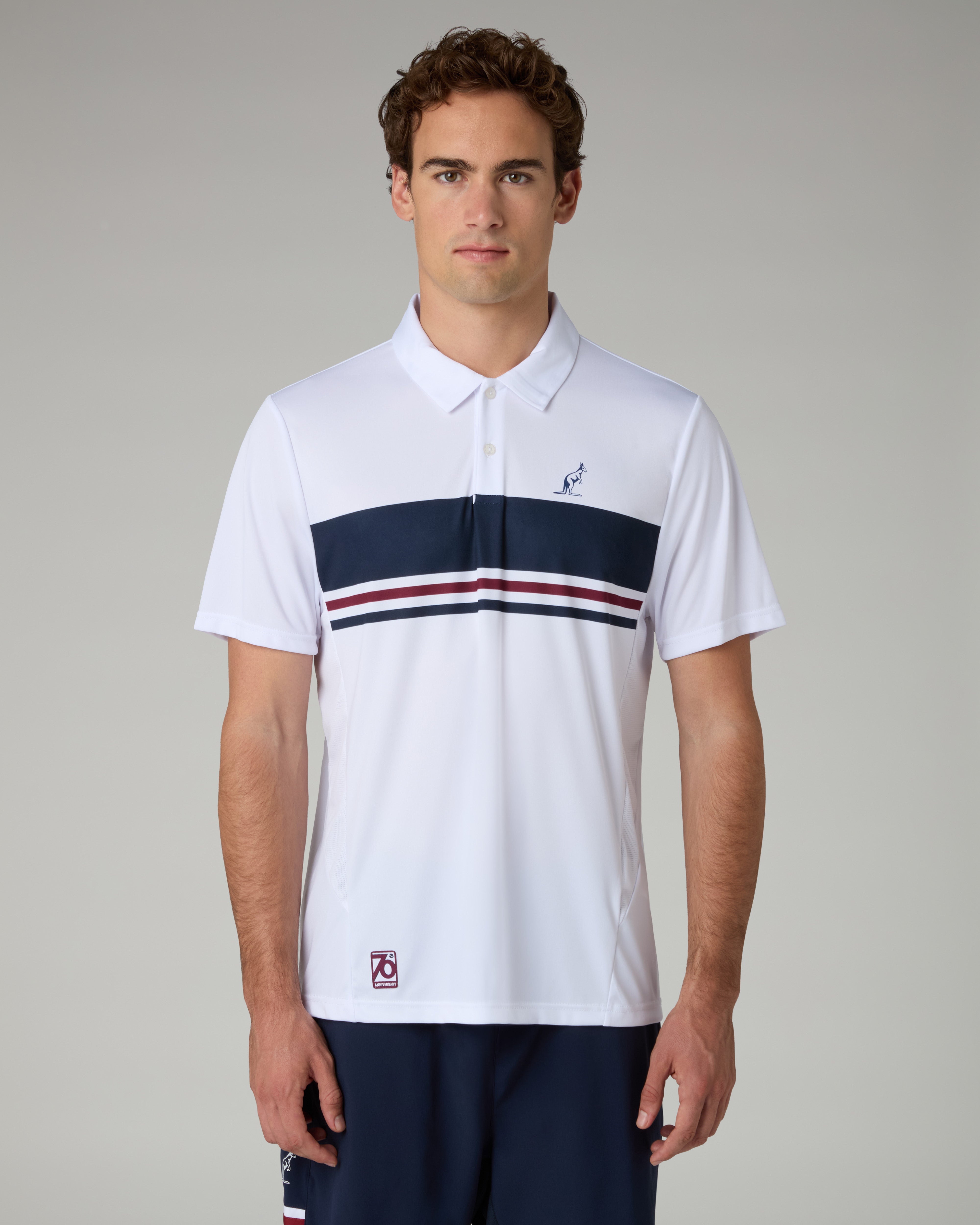 australian-perfect-polo-shirt-ace-bianco-tennis-performance-made-in-italy image 1