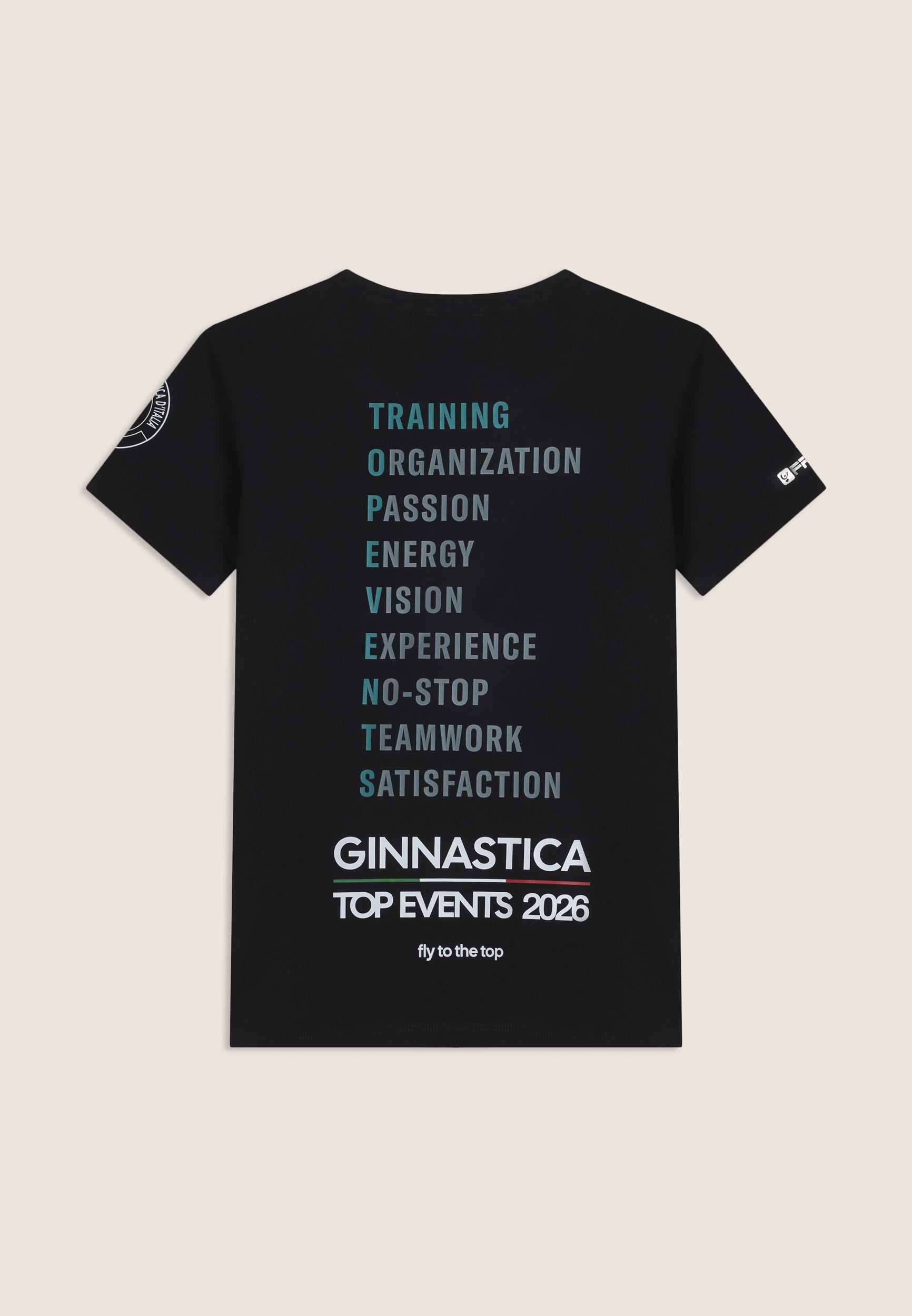 freddy-t-shirt-fgi-donna-top-events-2026-maxi-stampa-training image 2