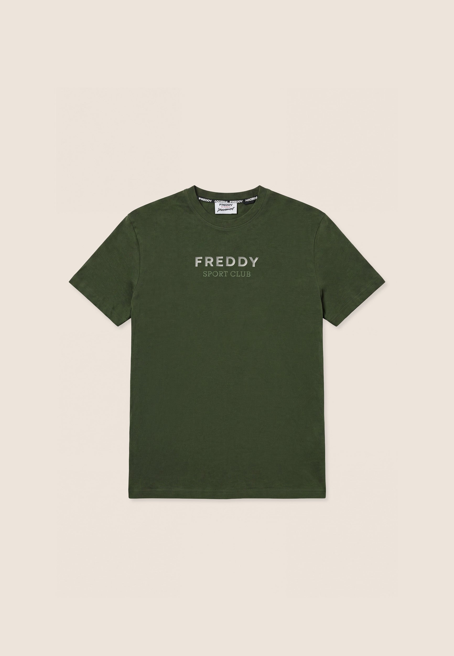 freddy-t-shirt-uomo-regular-fit-con-grafica-centrale-gommata image 5