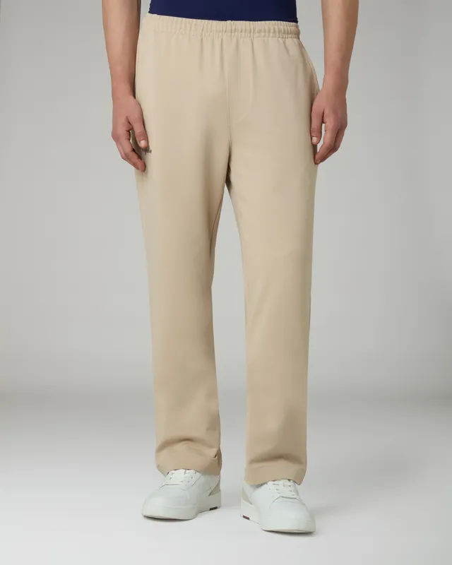 australian-dream-track-pant-cotone-sabbia-logo-ricamato-made-in-italy image 1