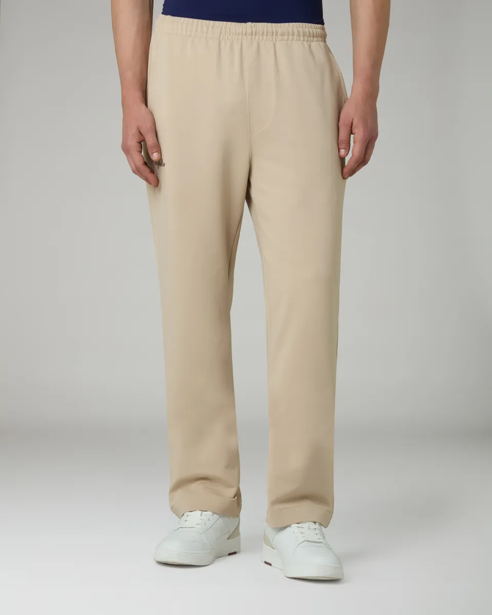 australian-dream-track-pant-cotone-sabbia-logo-ricamato-made-in-italy image 1