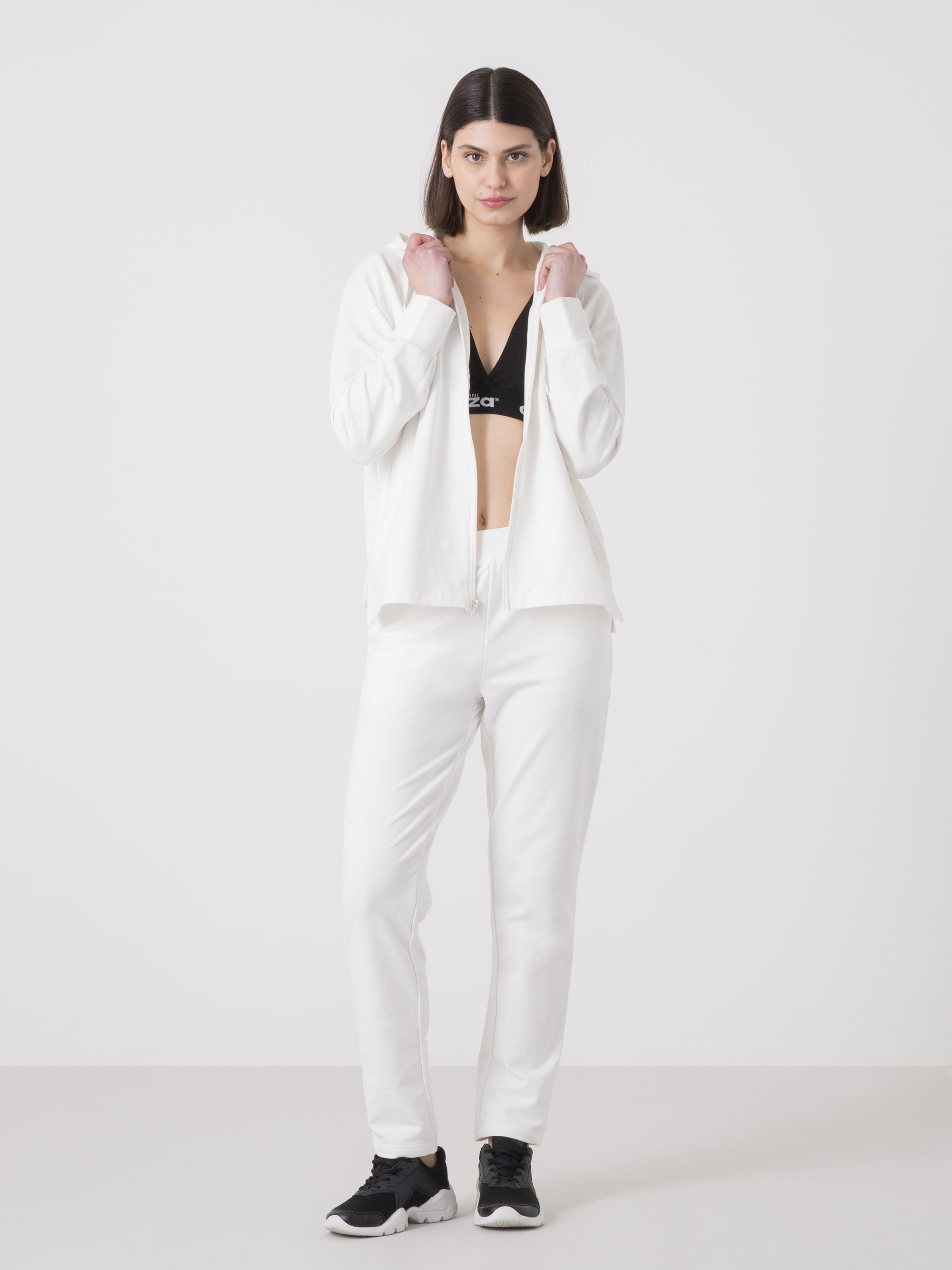 dimensione-danza-felpa-donna-danza-full-zip-con-cappuccio-in-felpa-non-garzata image 7