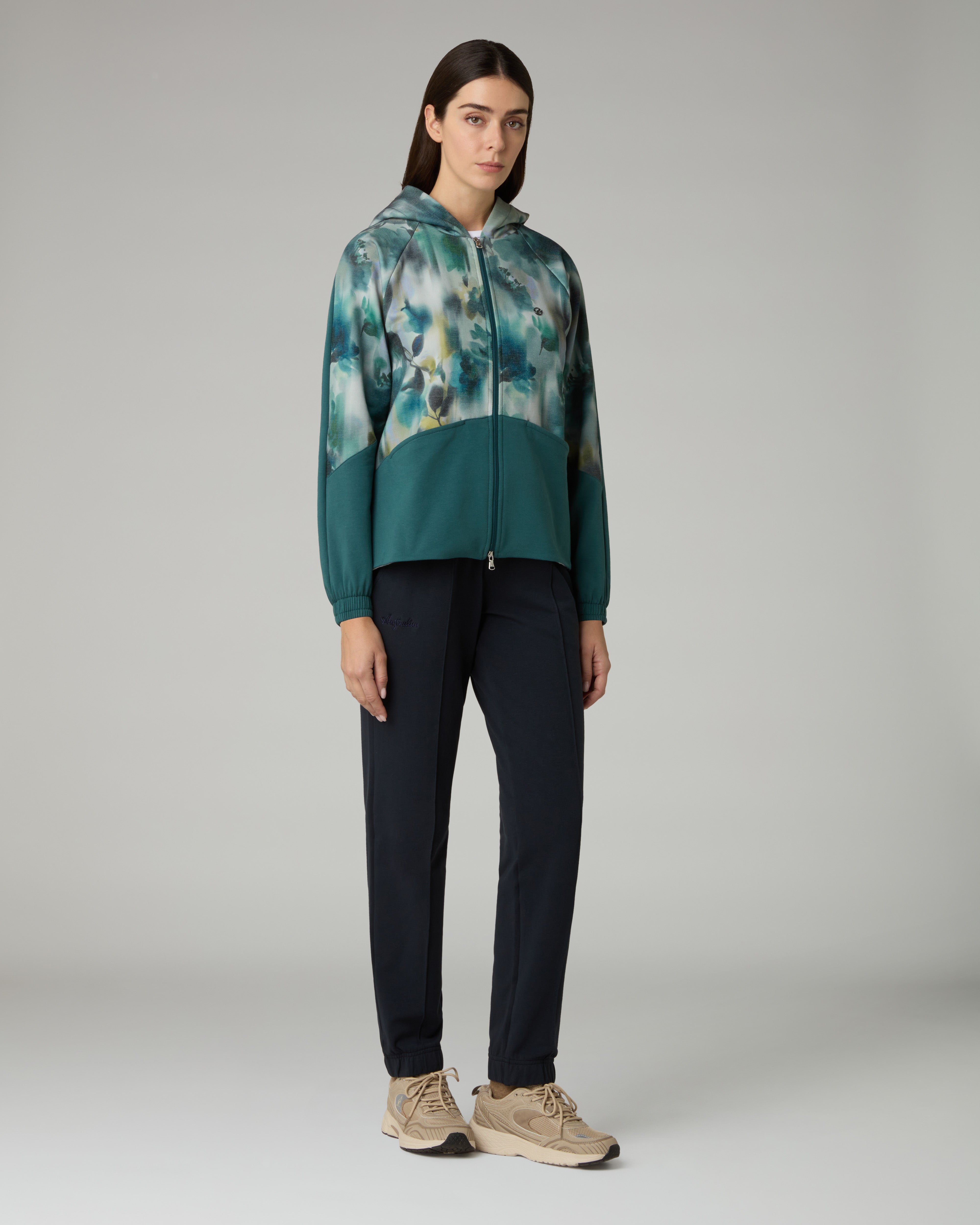 australian-dusty-fleece-tracksuit-tuta-alloro-garzata image 1