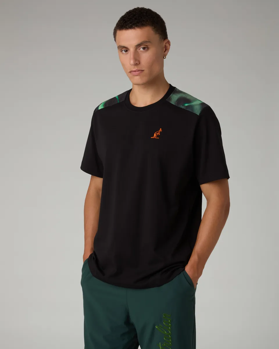 australian-blanca-cotton-t-shirt-nero-t-shirt-in-cotone image 1