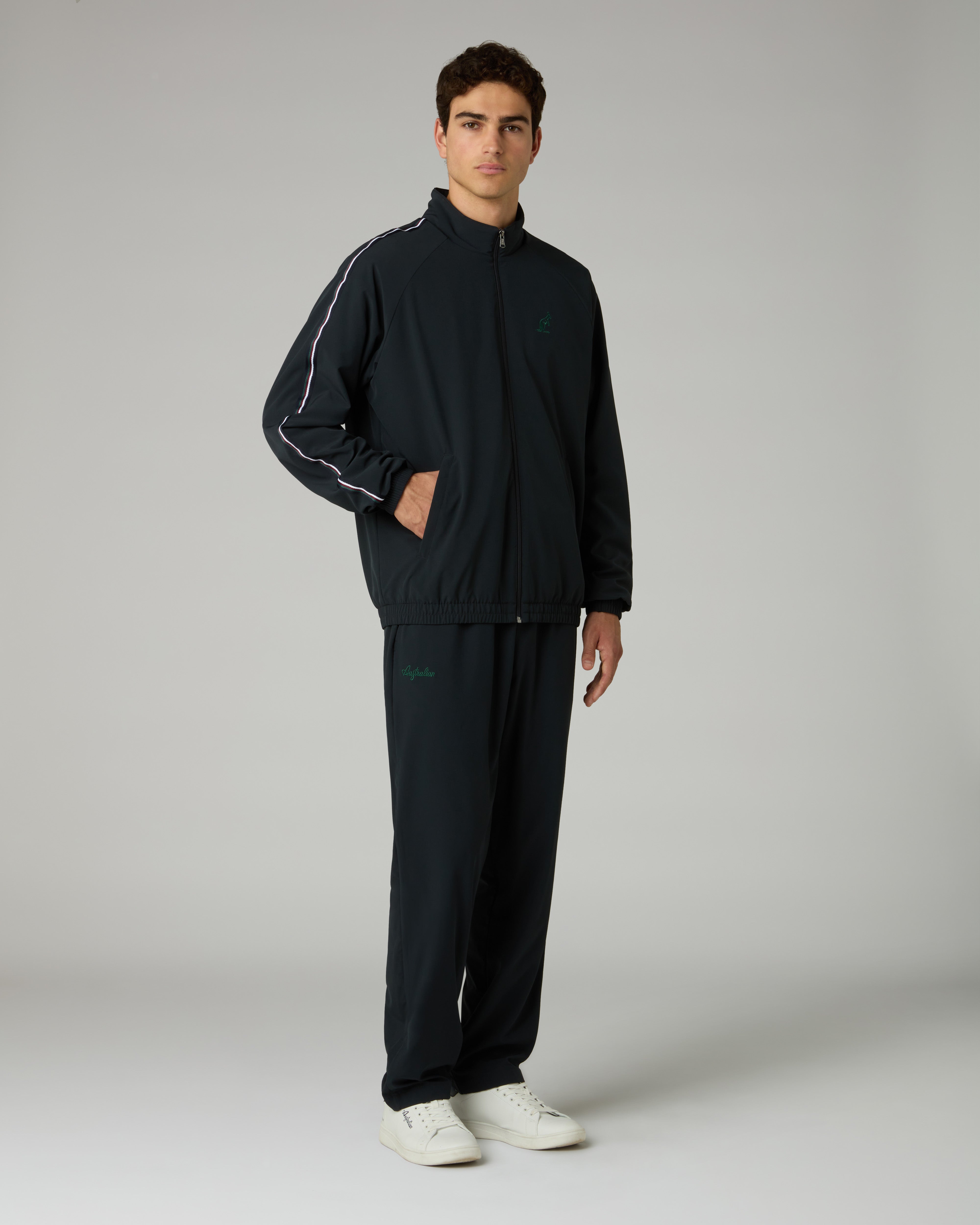 australian-victory-tracksuit-tuta-uomo-bi-elastica-foderata-blu image 1