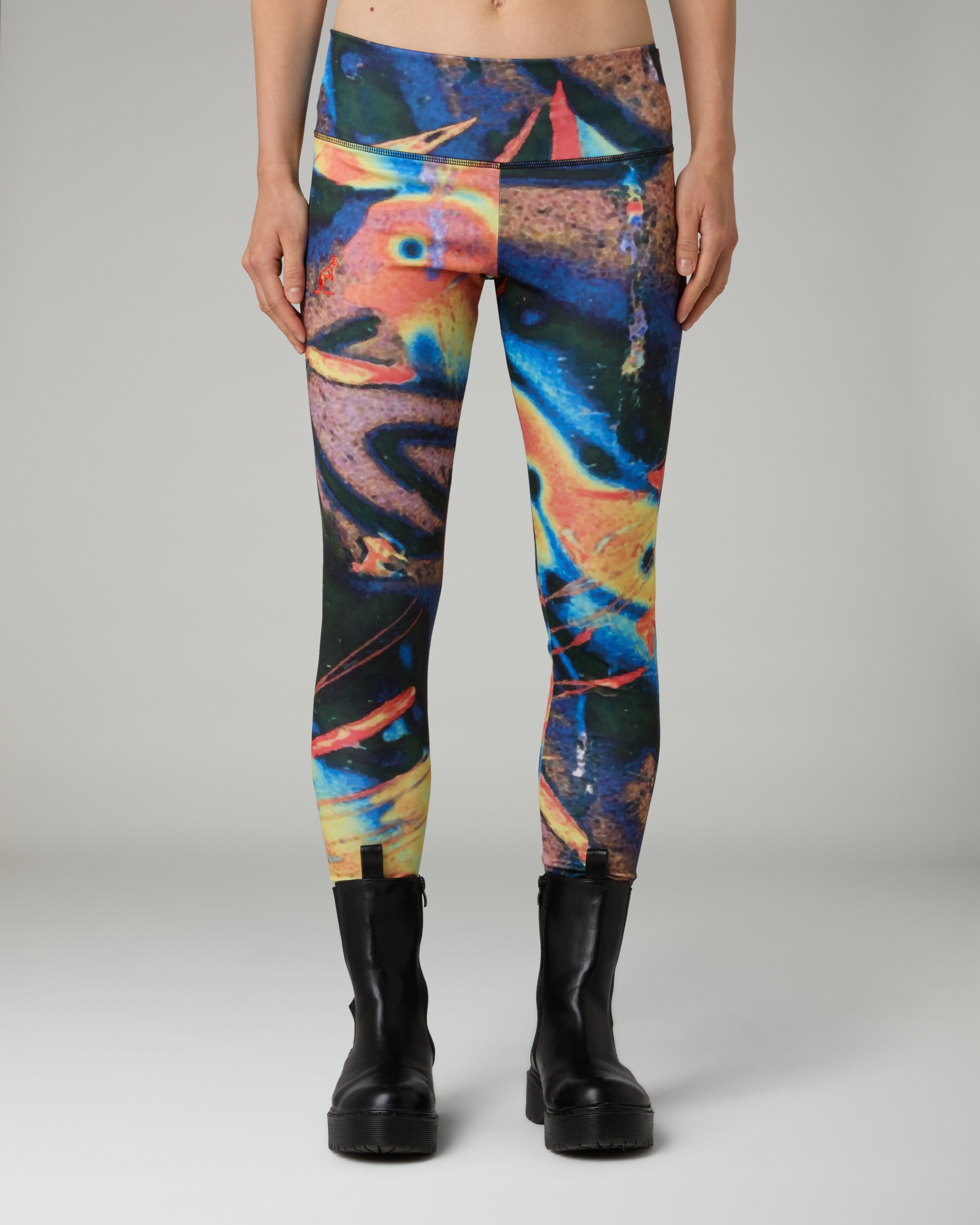 australian-nebula-leggings-stretch-stampa-all-over-blu image 1
