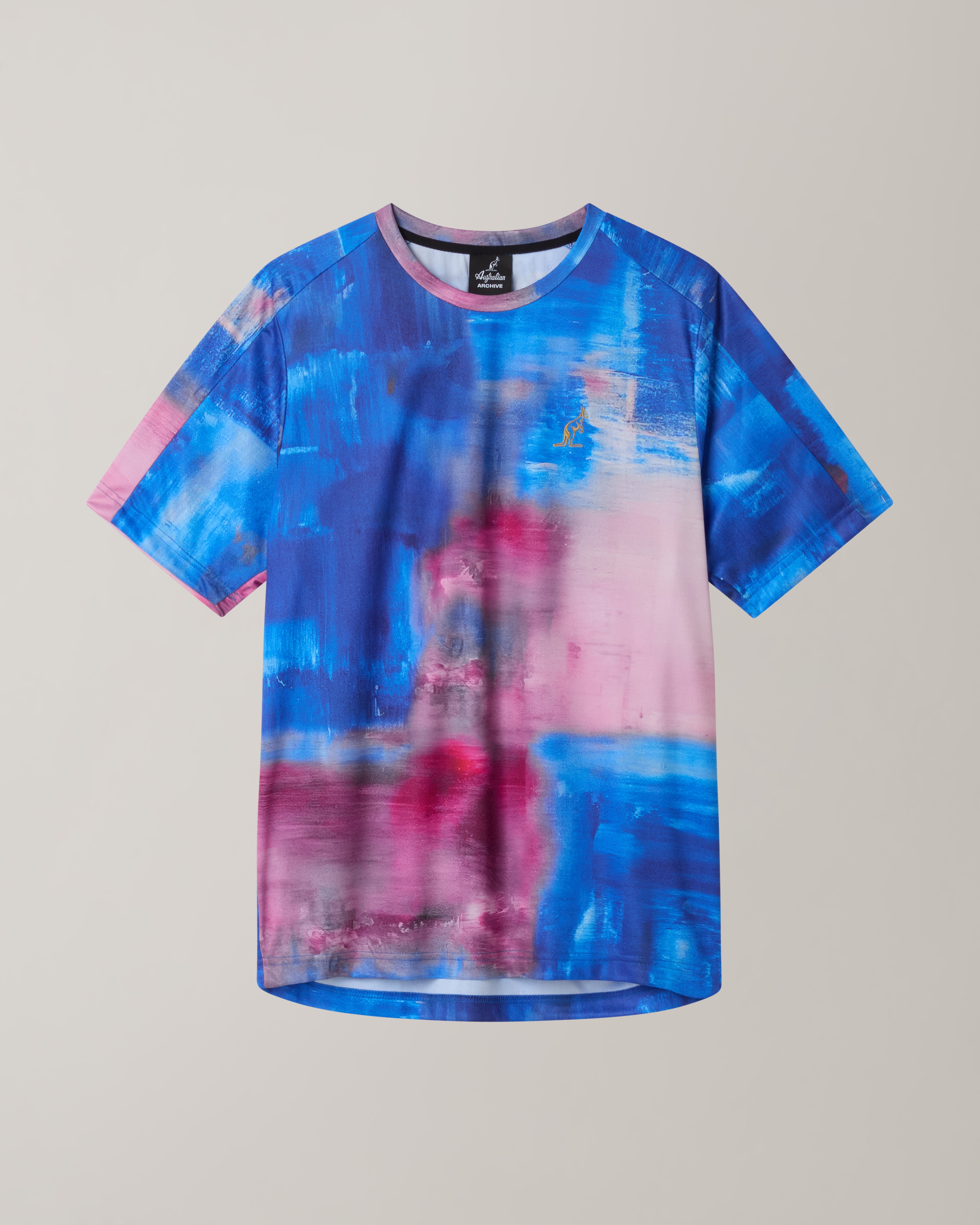 australian-klee-t-shirt-t-shirt-ace-all-over-blu-navy image 5