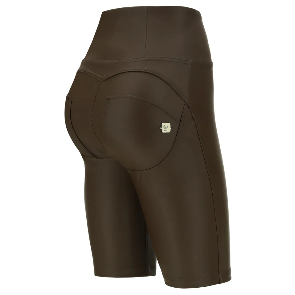 freddy-pantalone-wr-up-biker-similpelle-vita-alta-con-zip-skinny-push-up image 1