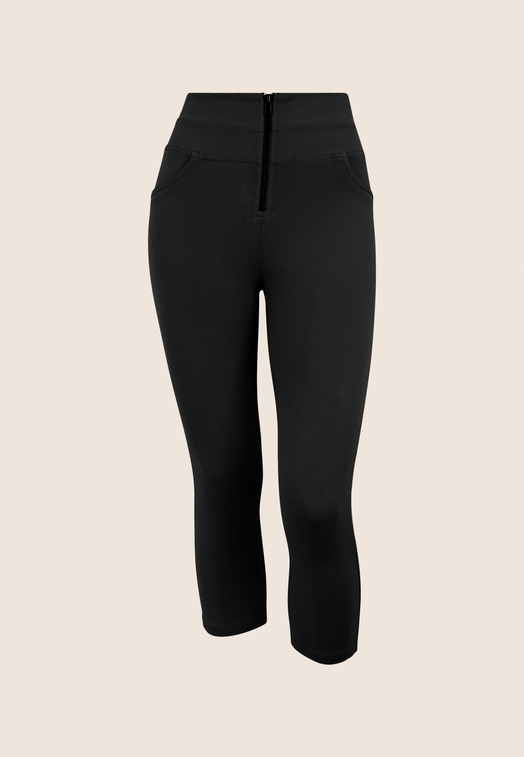 freddy-pantaloni-wr-up-capri-vita-alta-a-pannelli-skinny image 1