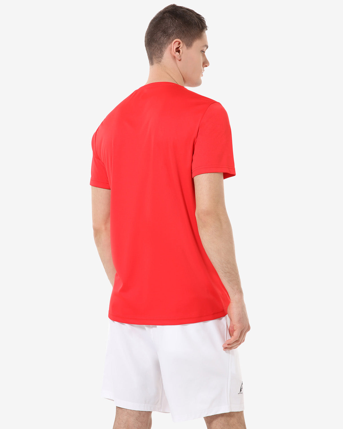 australian-t-shirt-ace-rosso-vivo-maglietta-tecnica-tennis-traspirante image 3