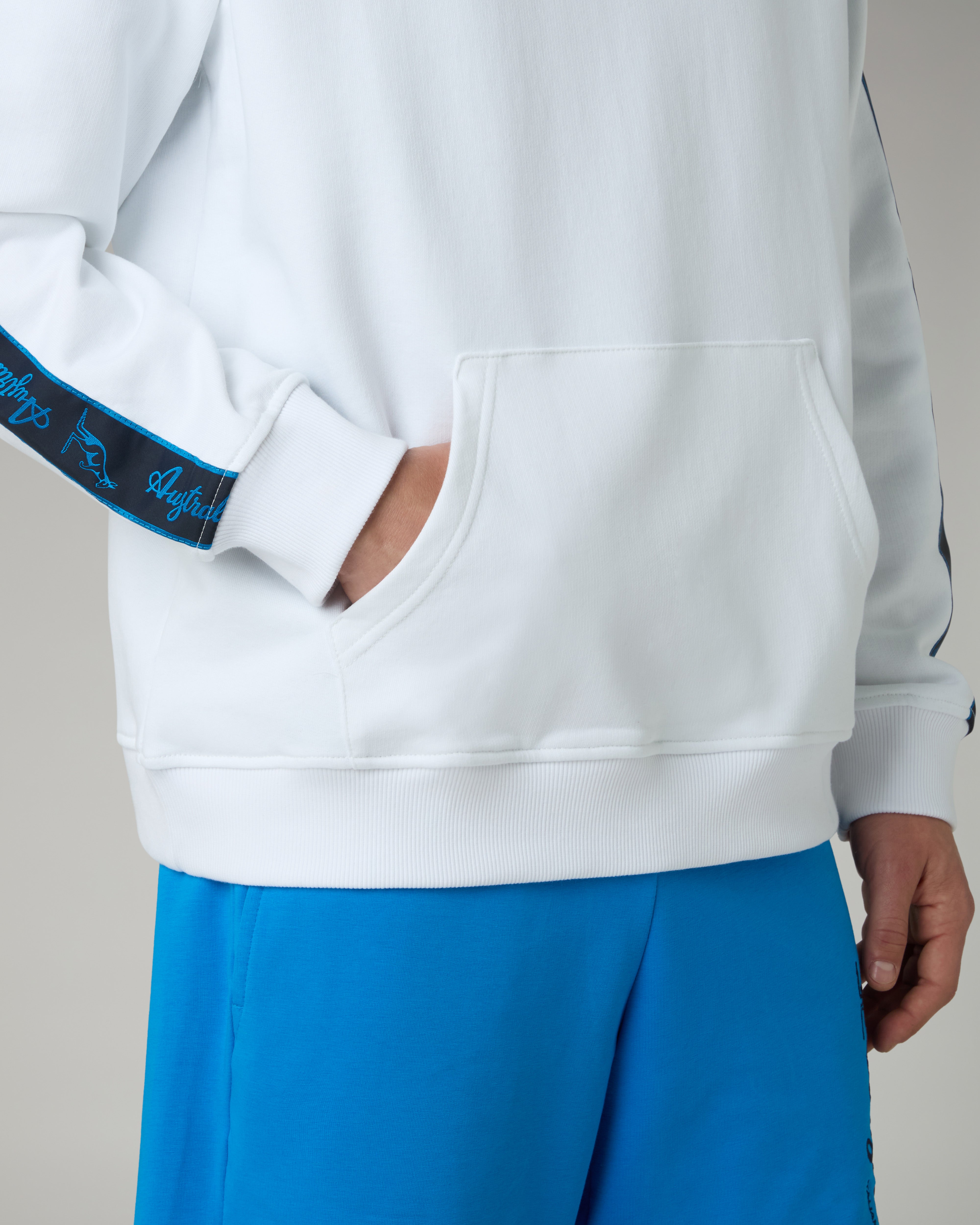 australian-tape-hoodie-felpa-con-cappuccio-in-cotone image 5