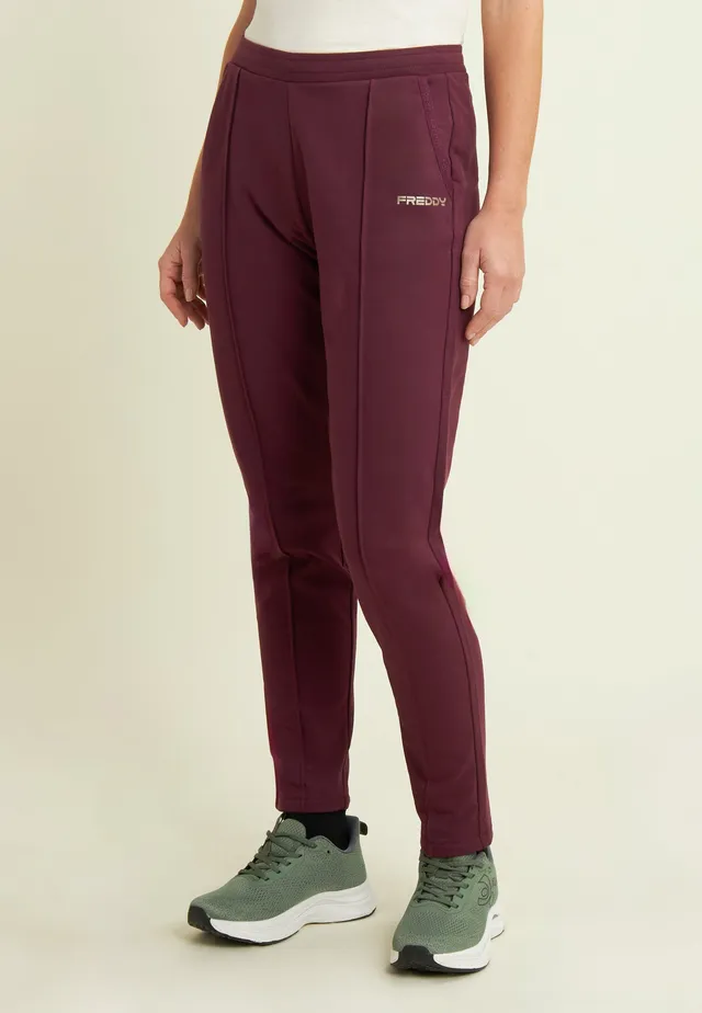 freddy-pantaloni-sportivi-regular-fondo-dritto-in-felpa-con-dettaglio-logato image 1