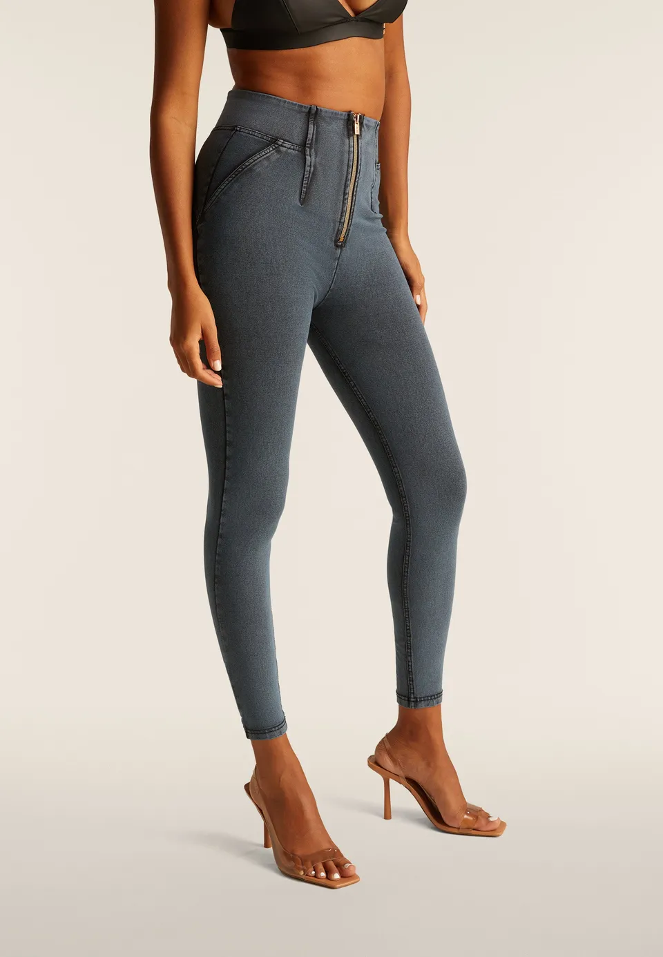 freddy-jeggings-wr-up-7-8-donna-vita-alta-ice-wash-superskinny image 1