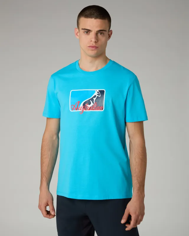 australian-league-t-shirt-in-cotone-da-tennis image 1