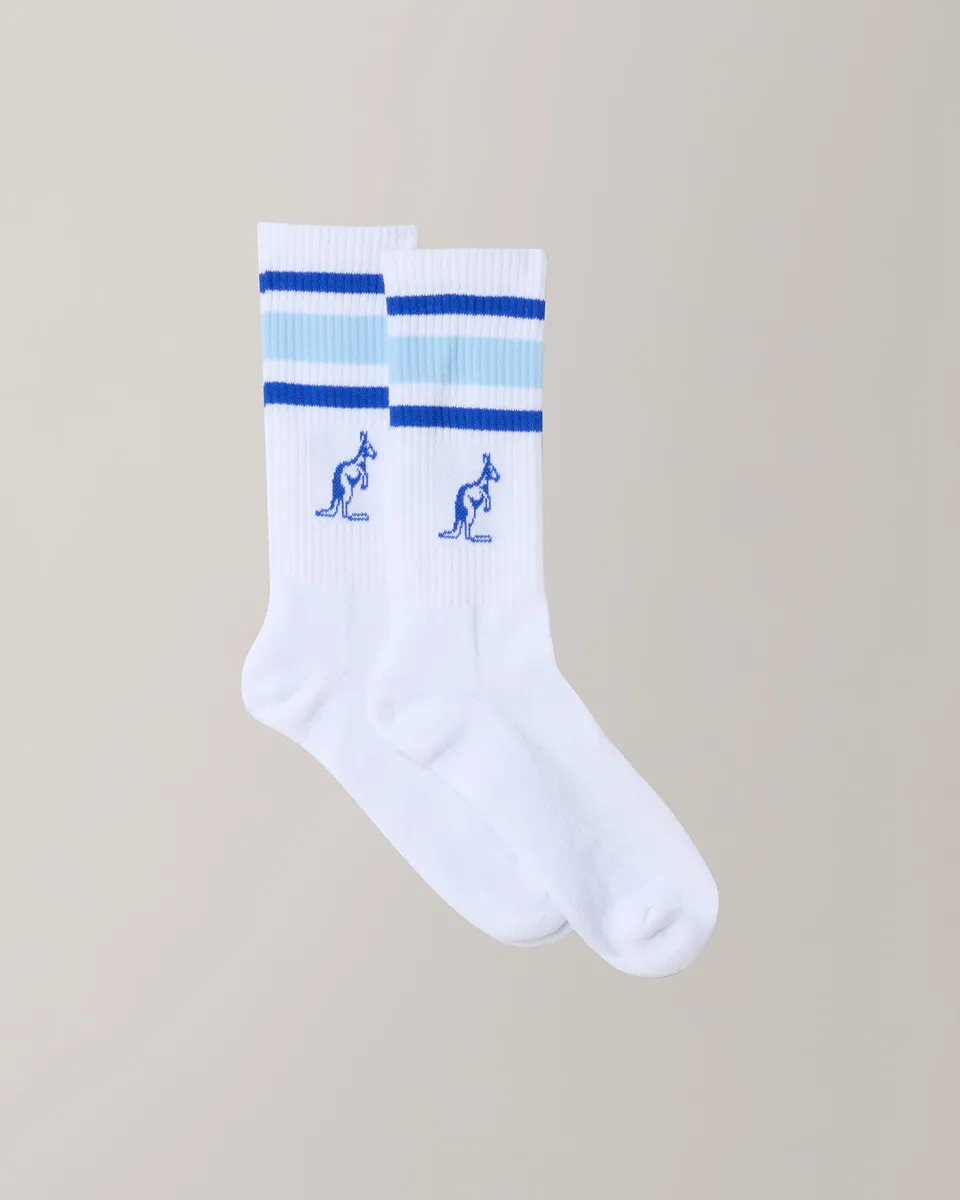 australian-stripes-socks-calze-tennis-in-cotone image 1