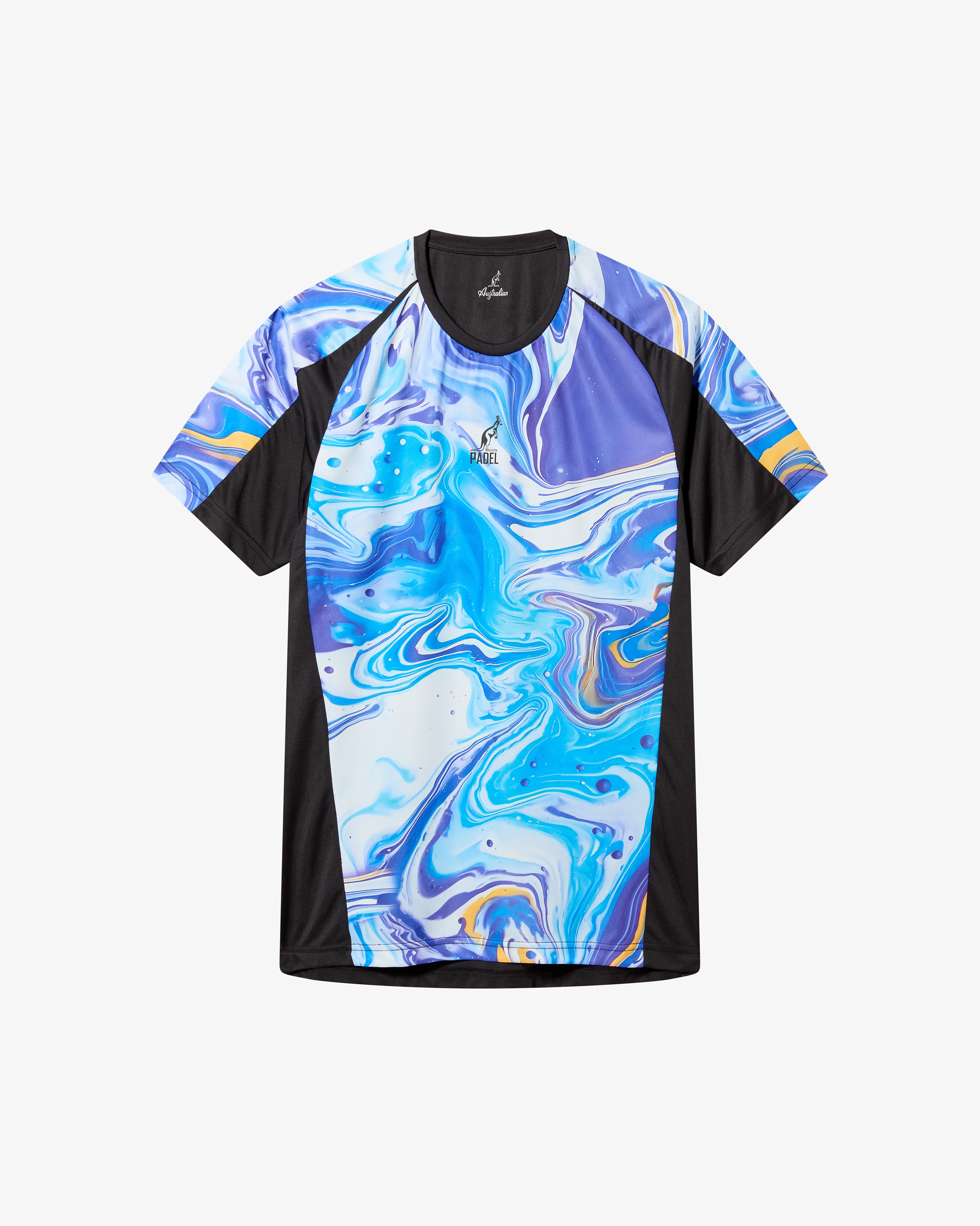 australian-marble-t-shirt-maglietta-tecnica-padel-nero image 5