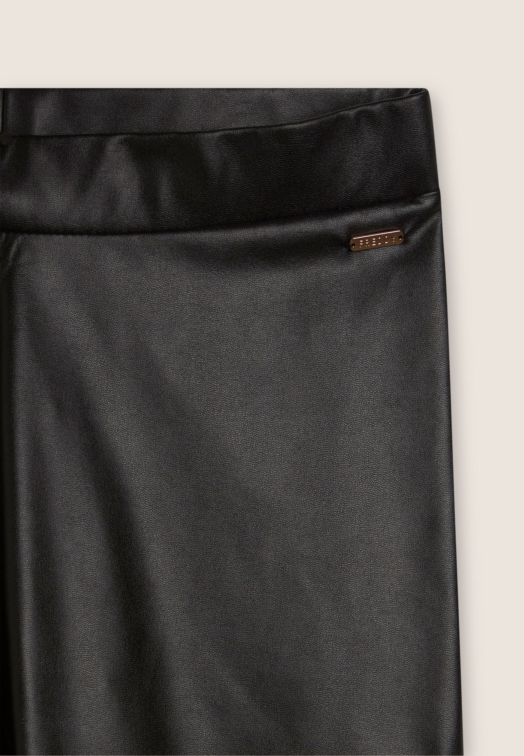 freddy-leggings-donna-vita-regular-in-similpelle-gamba-aderente image 3