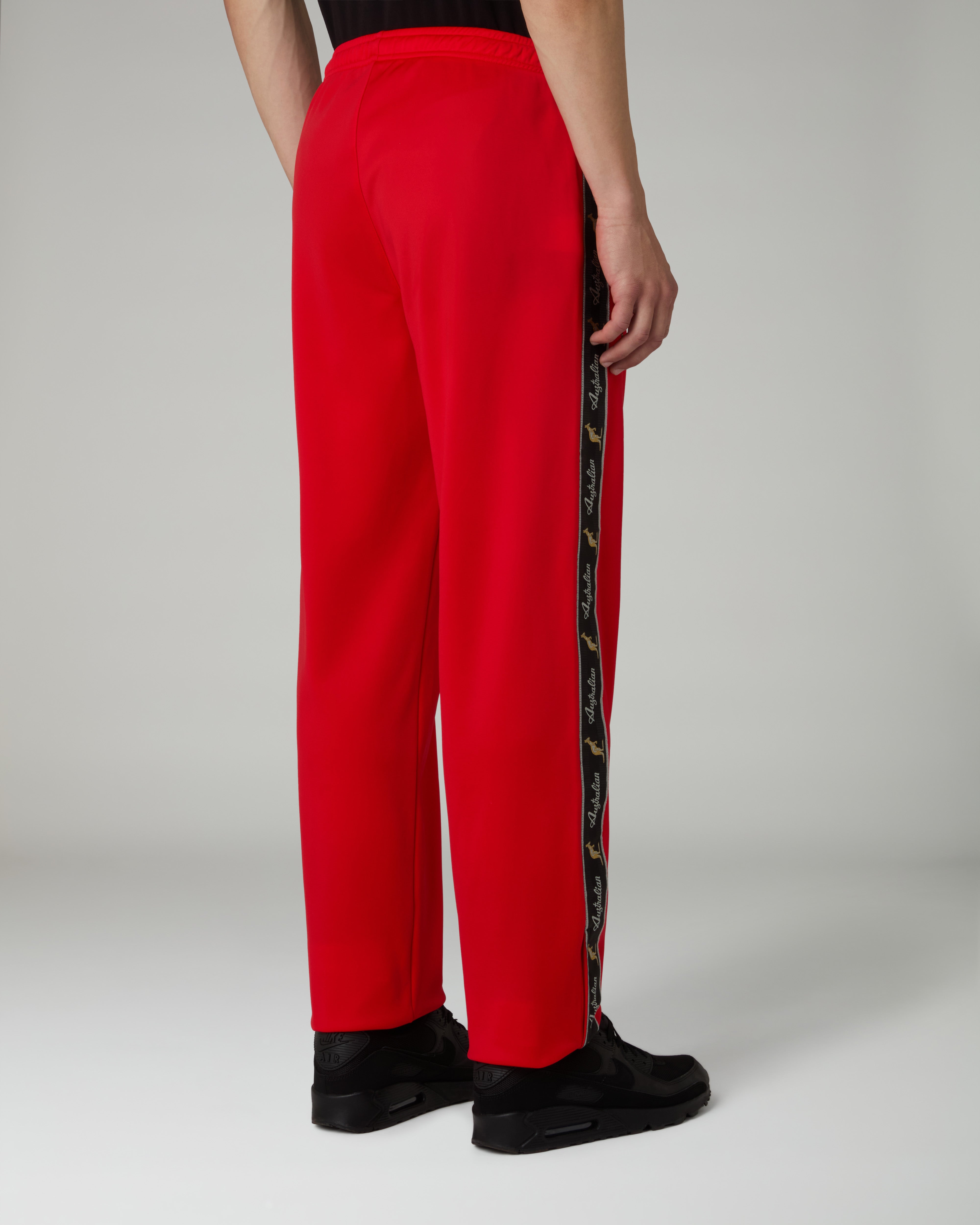 australian-essential-acetate-track-pants-rosso-vivo image 3