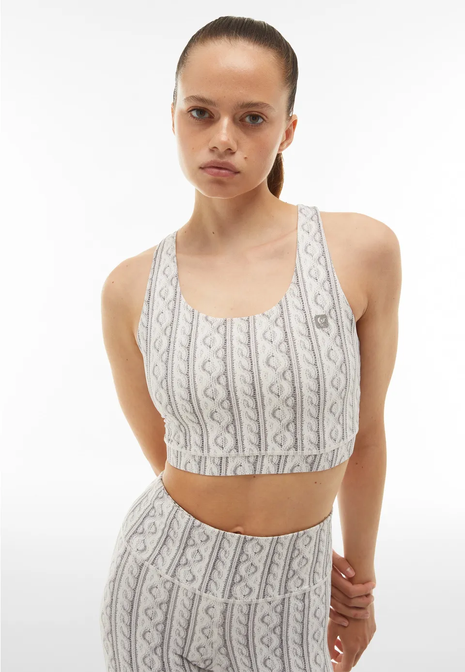 freddy-wr-up-reggiseno-sportivo-con-stampa-fotografica-effetto-tricot-d-i-w-o image 1