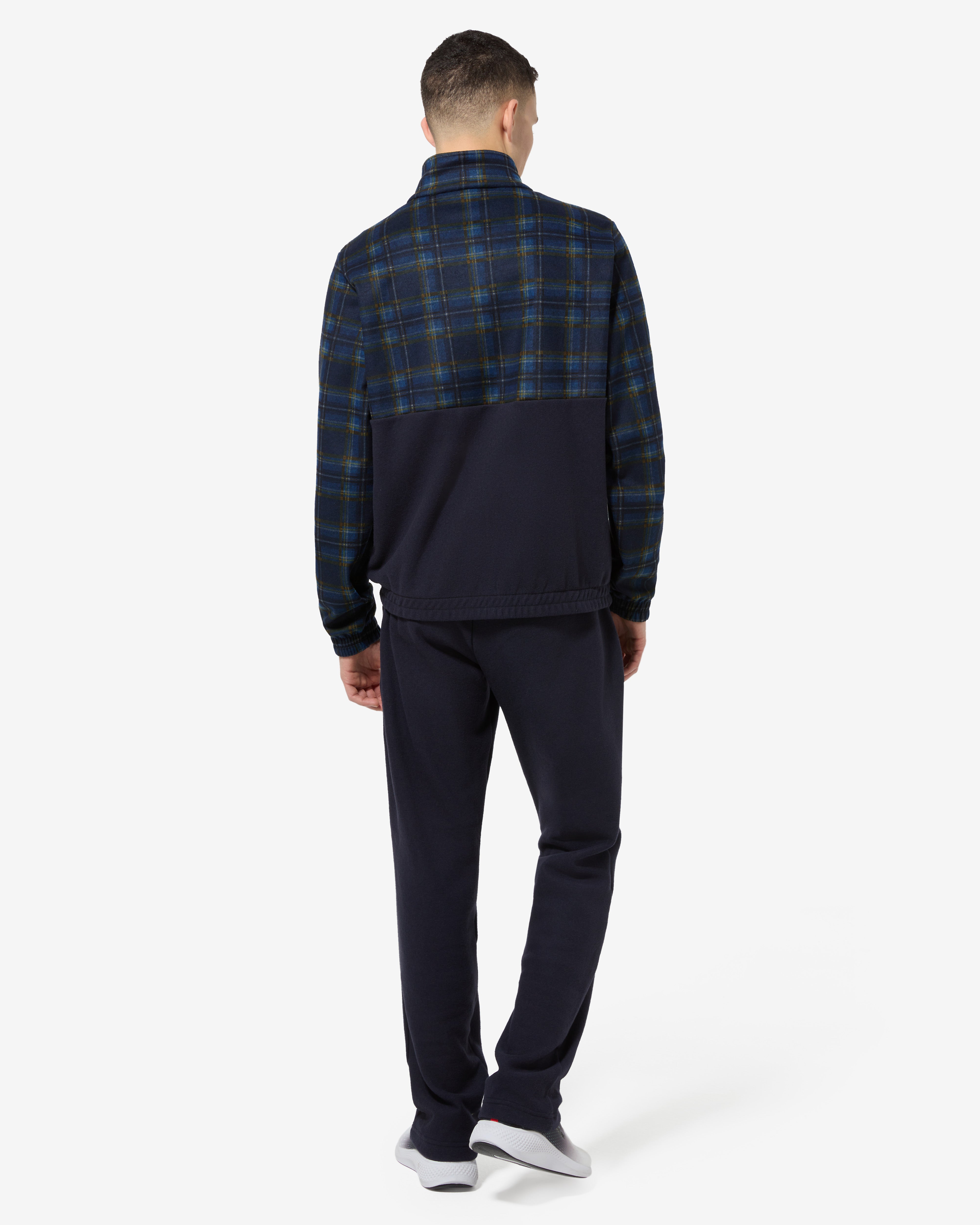 australian-check-tracksuit-tuta-completa-uomo-blu-navy image 2