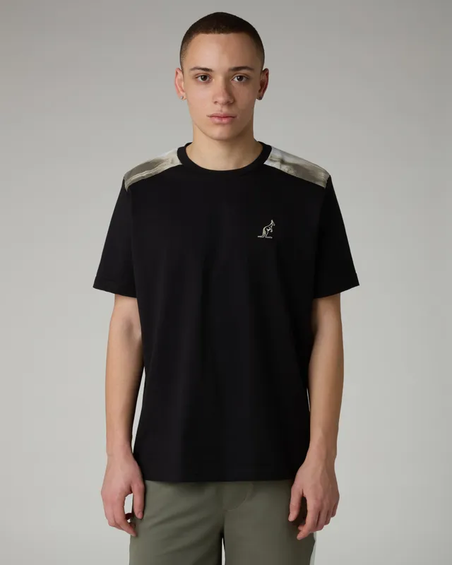 australian-doric-cotton-t-shirt-nera-t-shirt-cotone-uomo image 1