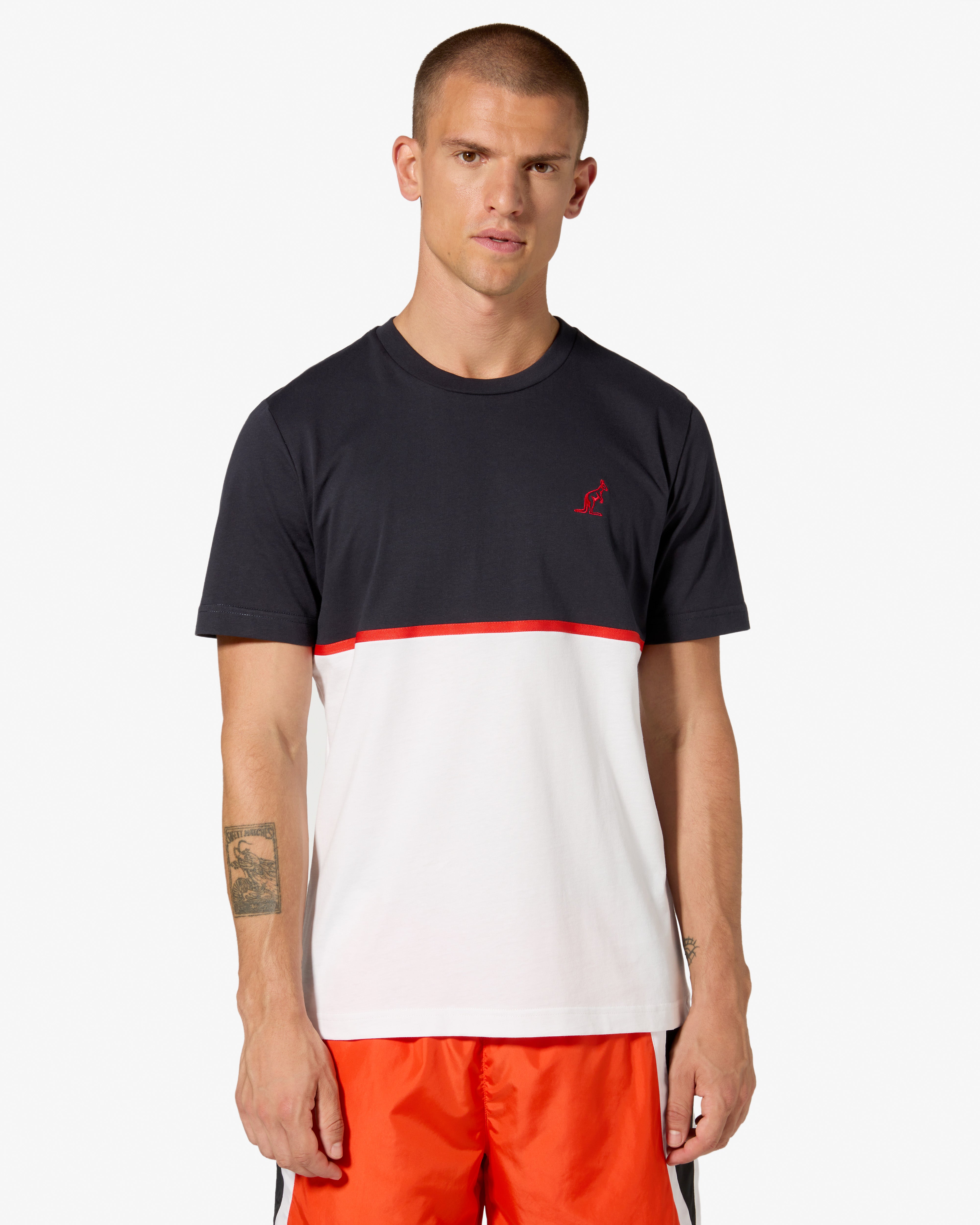 australian-camomaps-t-shirt-t-shirt-cotone-uomo-blu-navy-regular-fit image 1