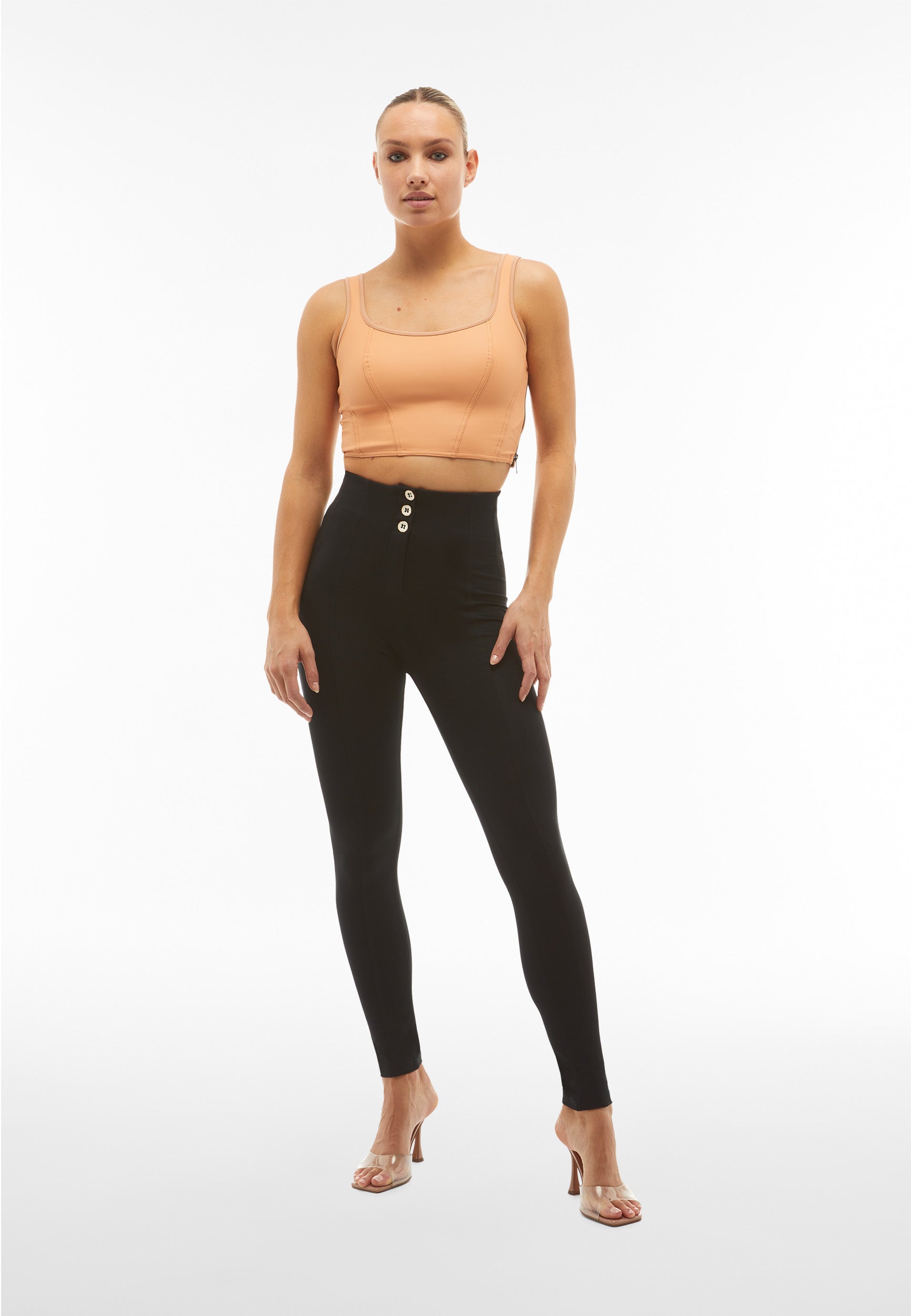 freddy-pantaloni-wr-up-vita-alta-bustier-skinny-in-jersey-tinto-capo image 2