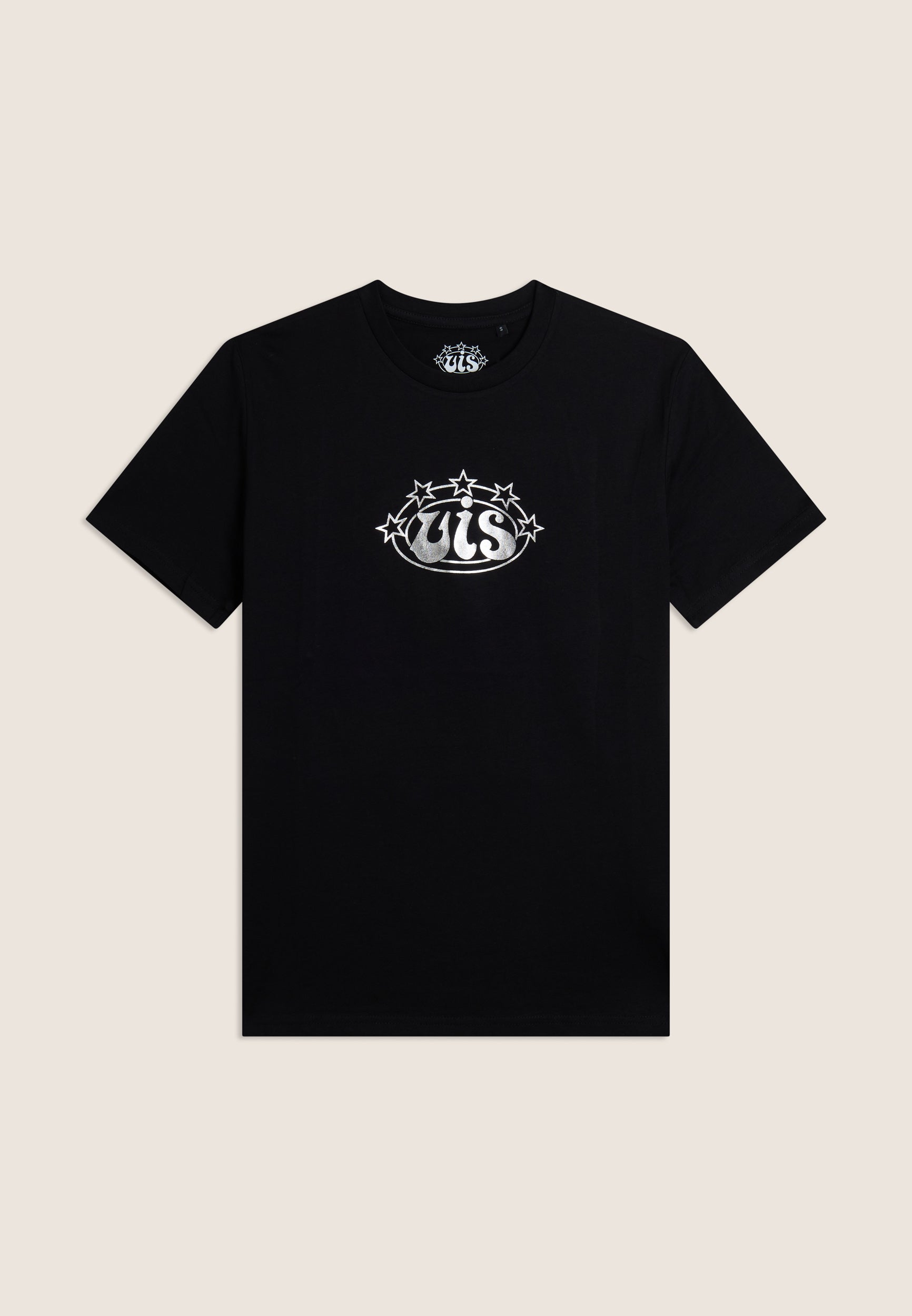 freddy-t-shirt-donna-in-cotone-stile-boxe-logo-vis-argento image 1