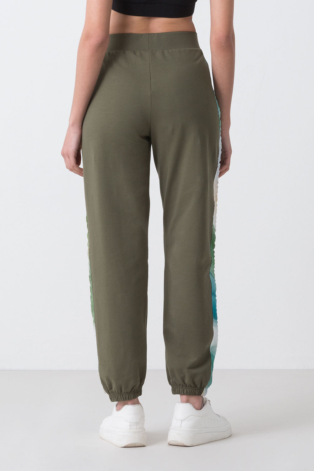 city-pantalone-dimensione-danza-con-elastico-al-fondo-e-bande-in-contrasto image 3