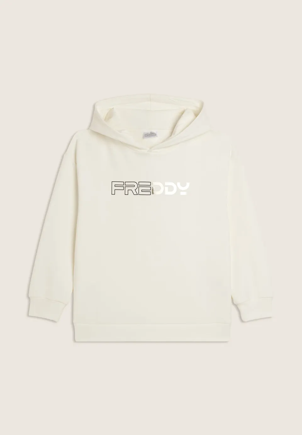 freddy-felpa-junior-oversize-con-cappuccio-logo-freddy image 1